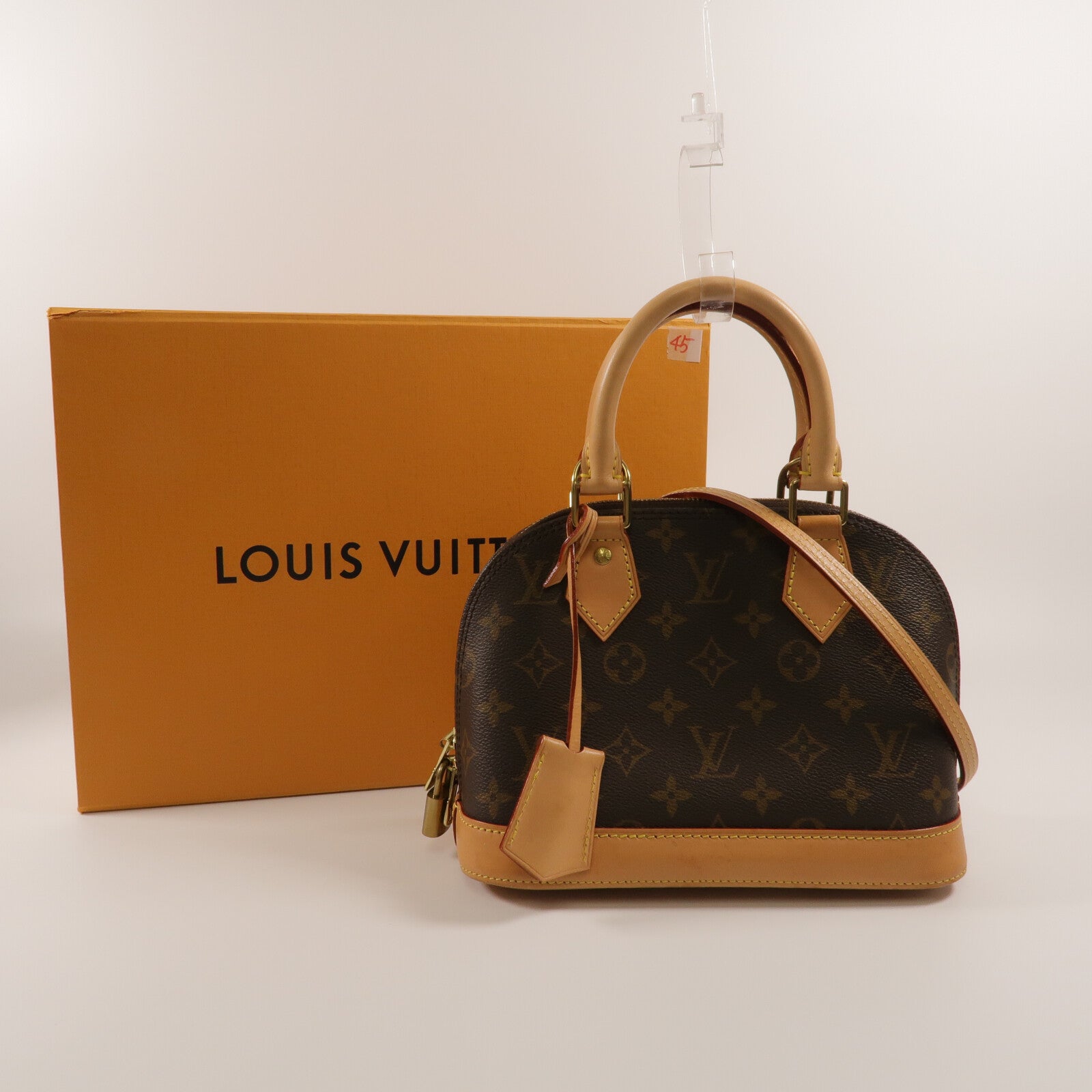 LOUIS VUITTON Monogram Alma BB手挽肩背兩用袋