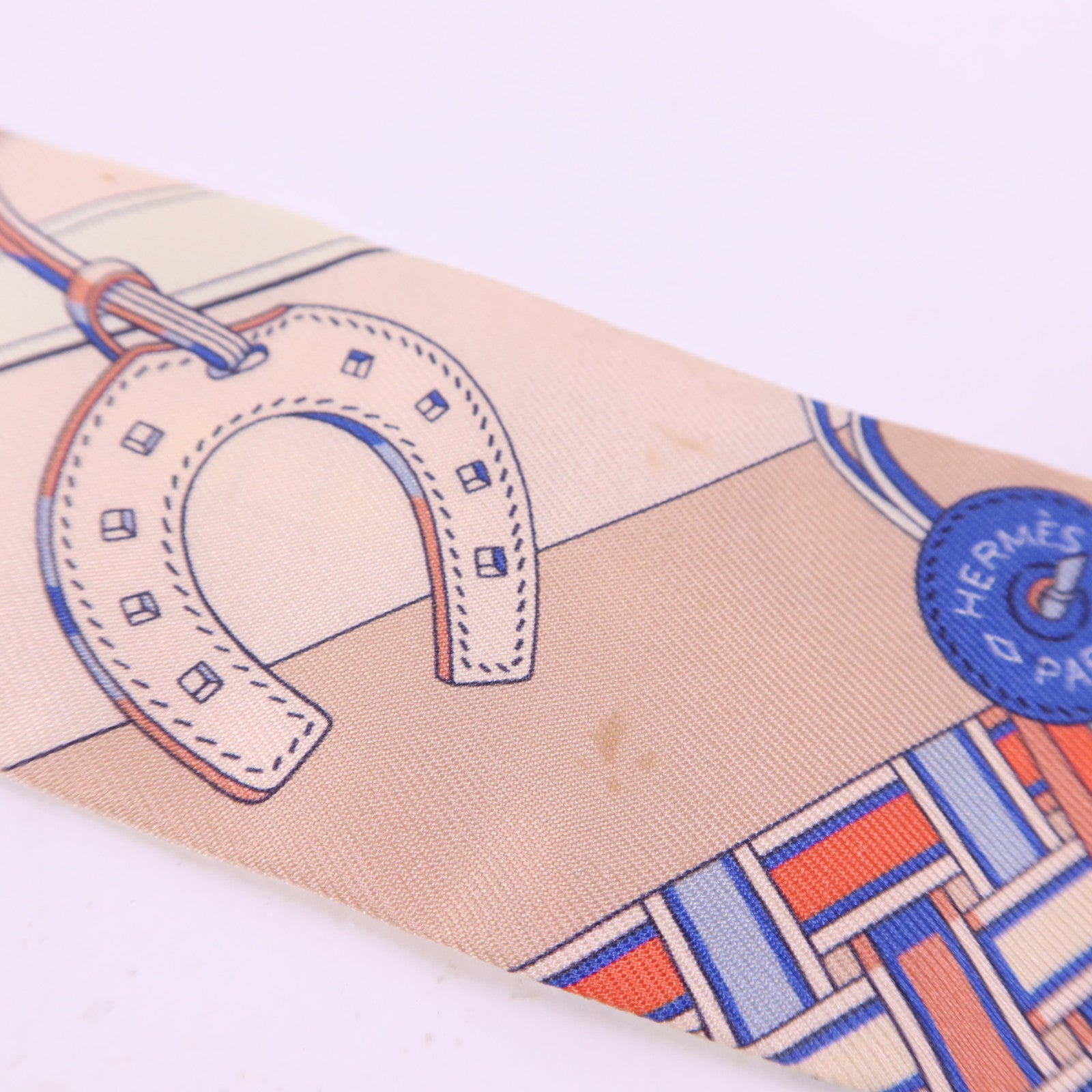 HERMES 絲質Twilly絲巾