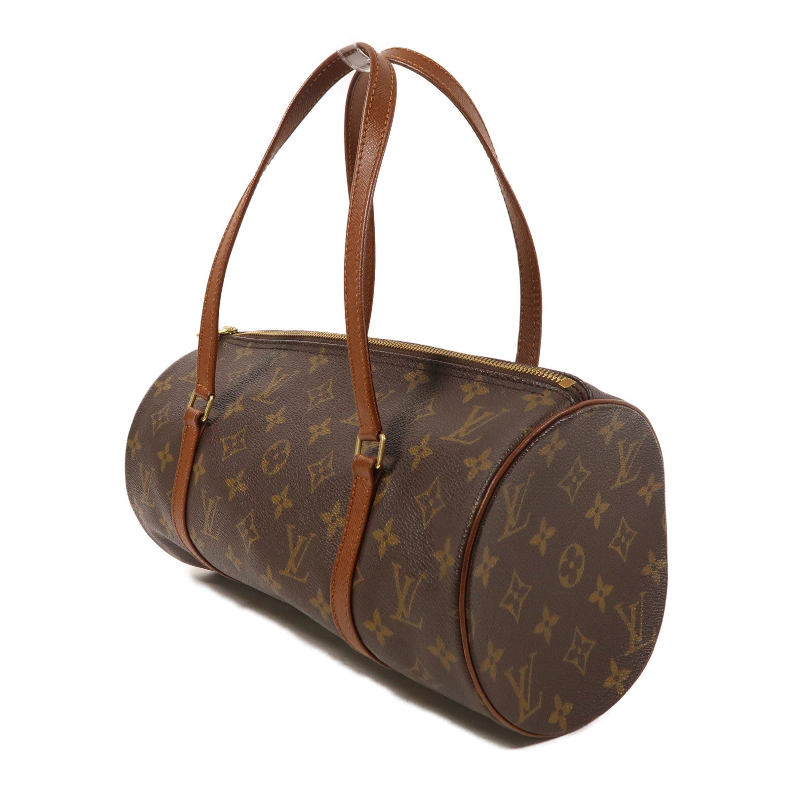 LOUIS VUITTON Monogram Papillon 30金扣手挽袋