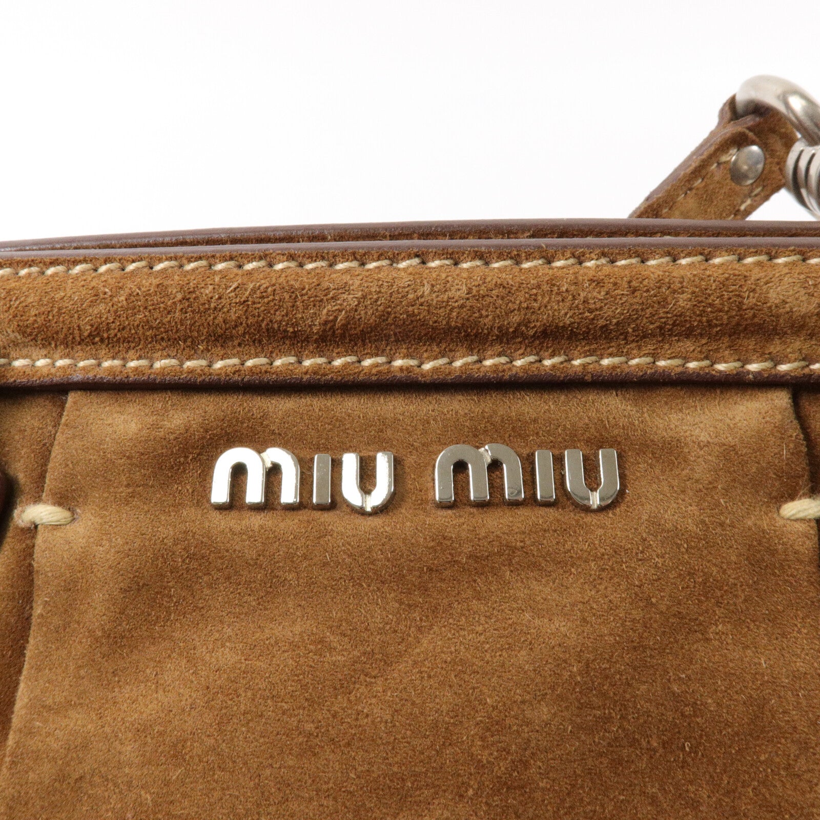 Miu Miu 絨布Shoulder Bag肩背袋