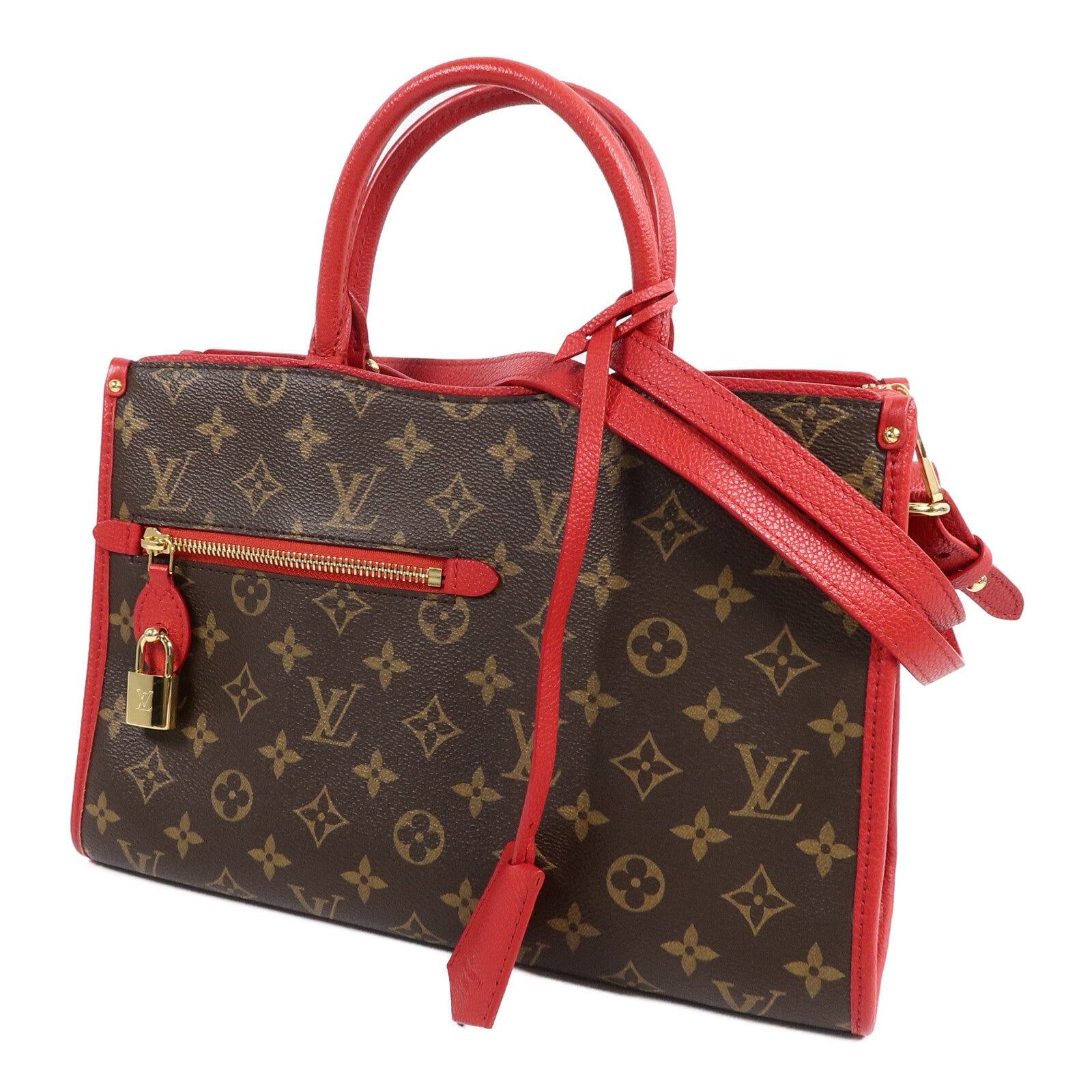 LOUIS VUITTON Monogram Popincourt PM手挽肩背兩用袋