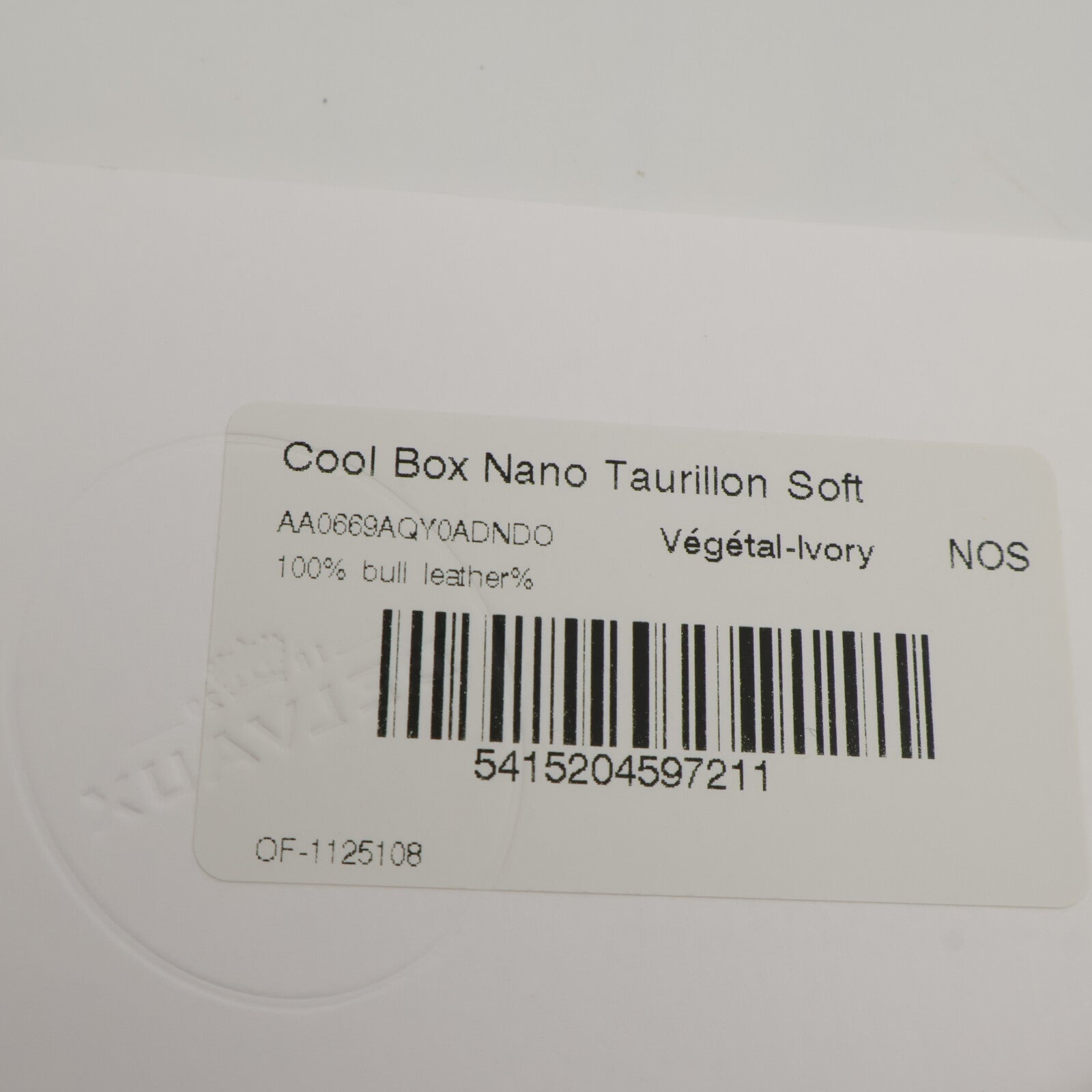 Delvaux Taurillon Soft皮革Cool Box Nano手挽肩背兩用袋
