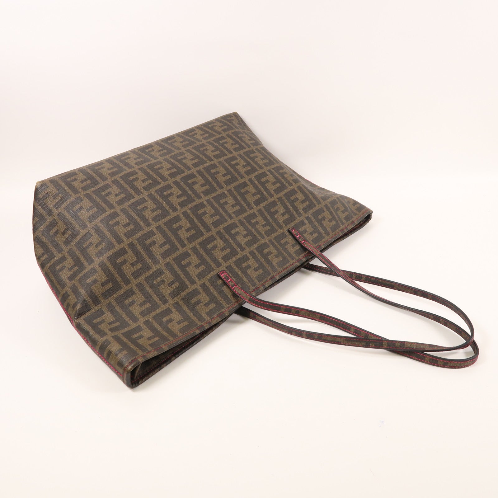 FENDI 塗層帆布Tote Bag肩背袋