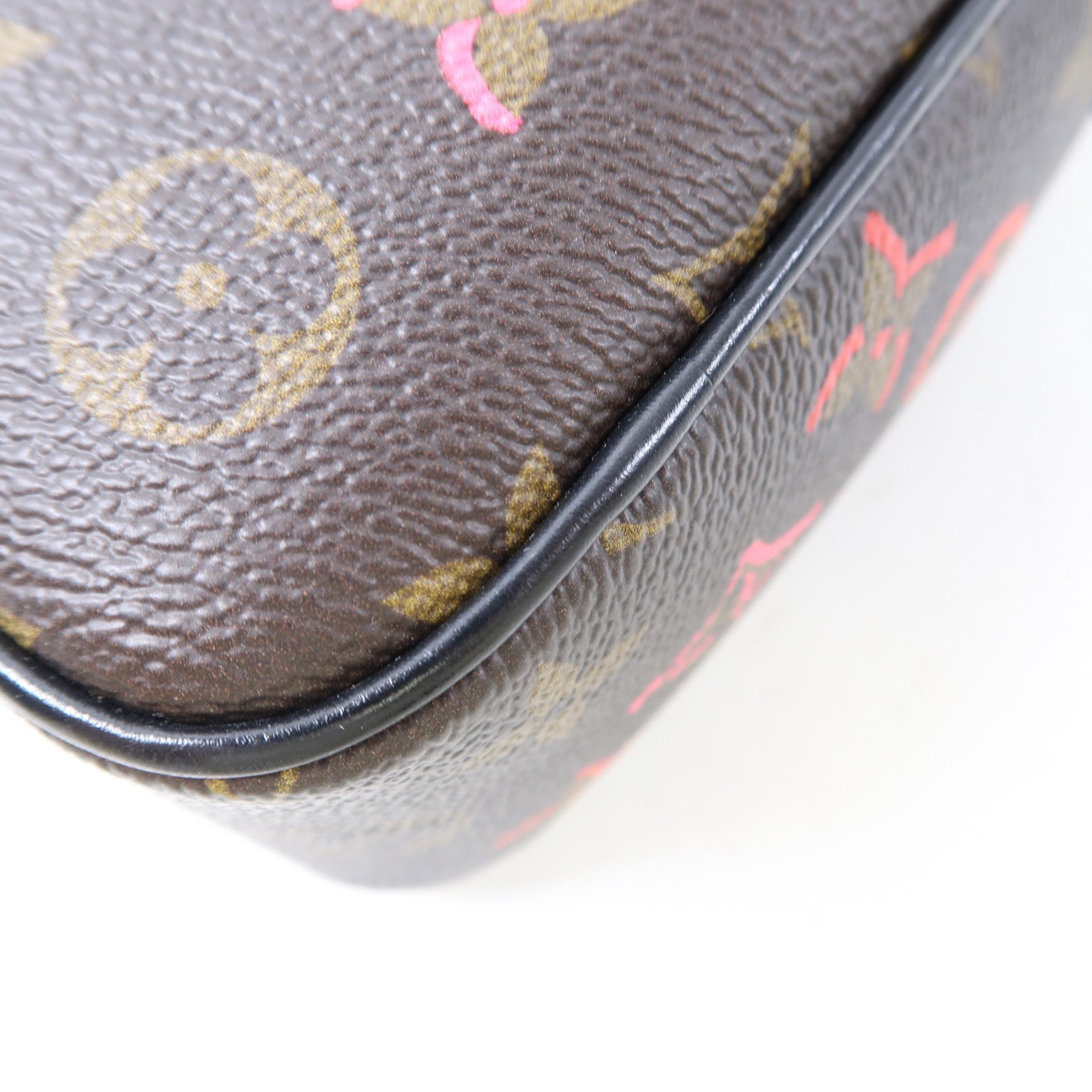 LOUIS VUITTON Monogram Sac Coeur Fall In Love金扣肩背袋棕色