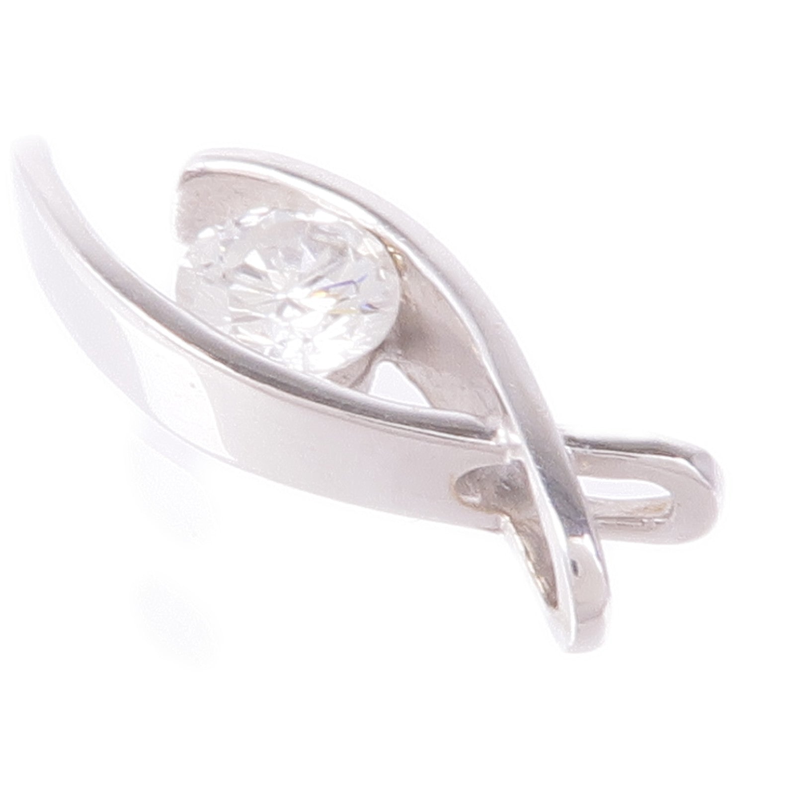 JEWELRY Diamond Pendant Top 18K White Gold