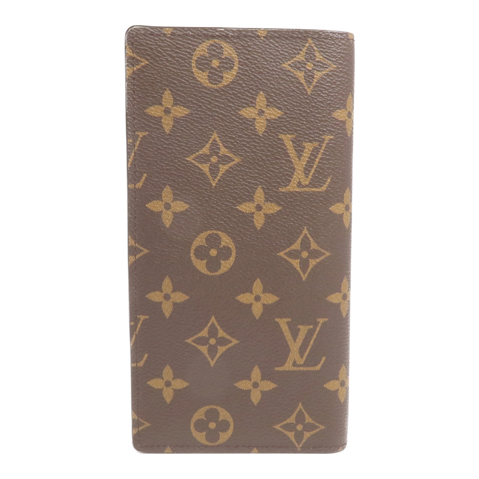 LOUIS VUITTON Monogram Brazza Wallet金扣長錢包