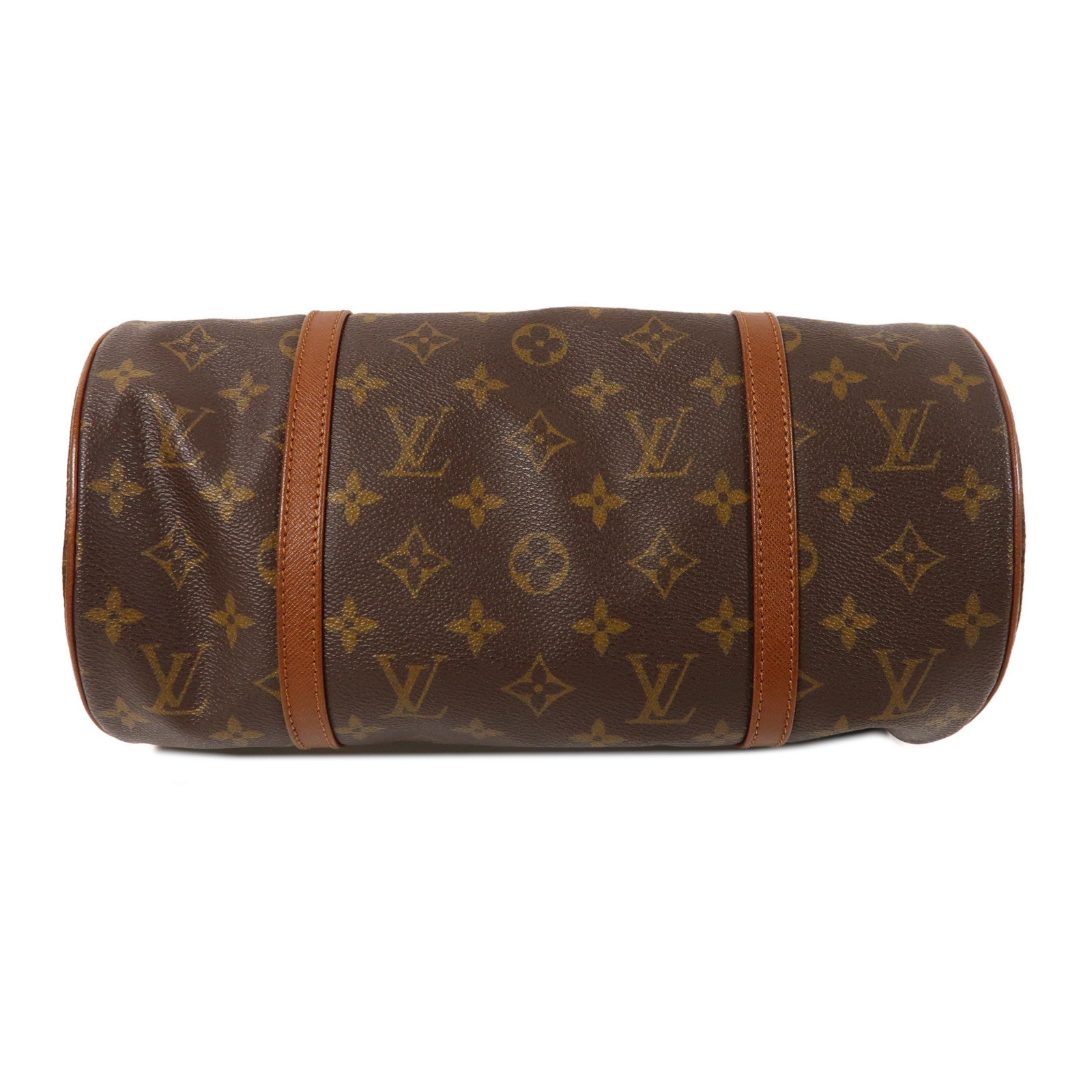 LOUIS VUITTON Monogram Papillon 30金扣手挽袋