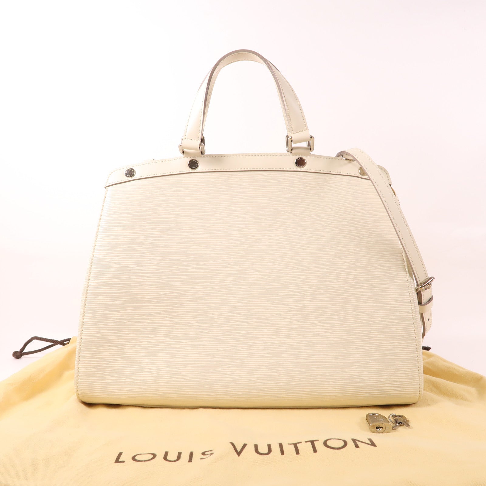 LOUIS VUITTON Epi Blair MM銀扣手挽肩背兩用袋