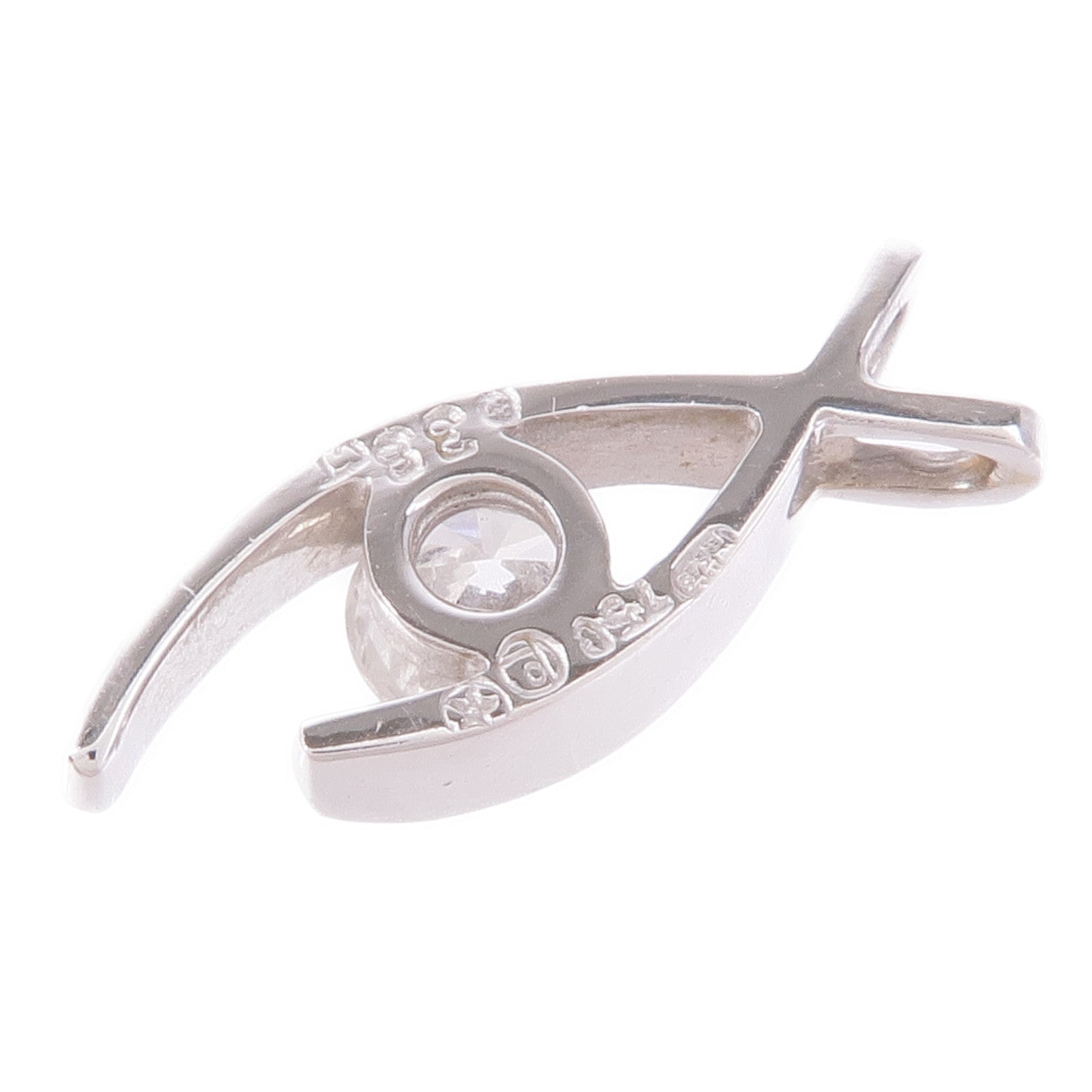 JEWELRY Diamond Pendant Top 18K White Gold