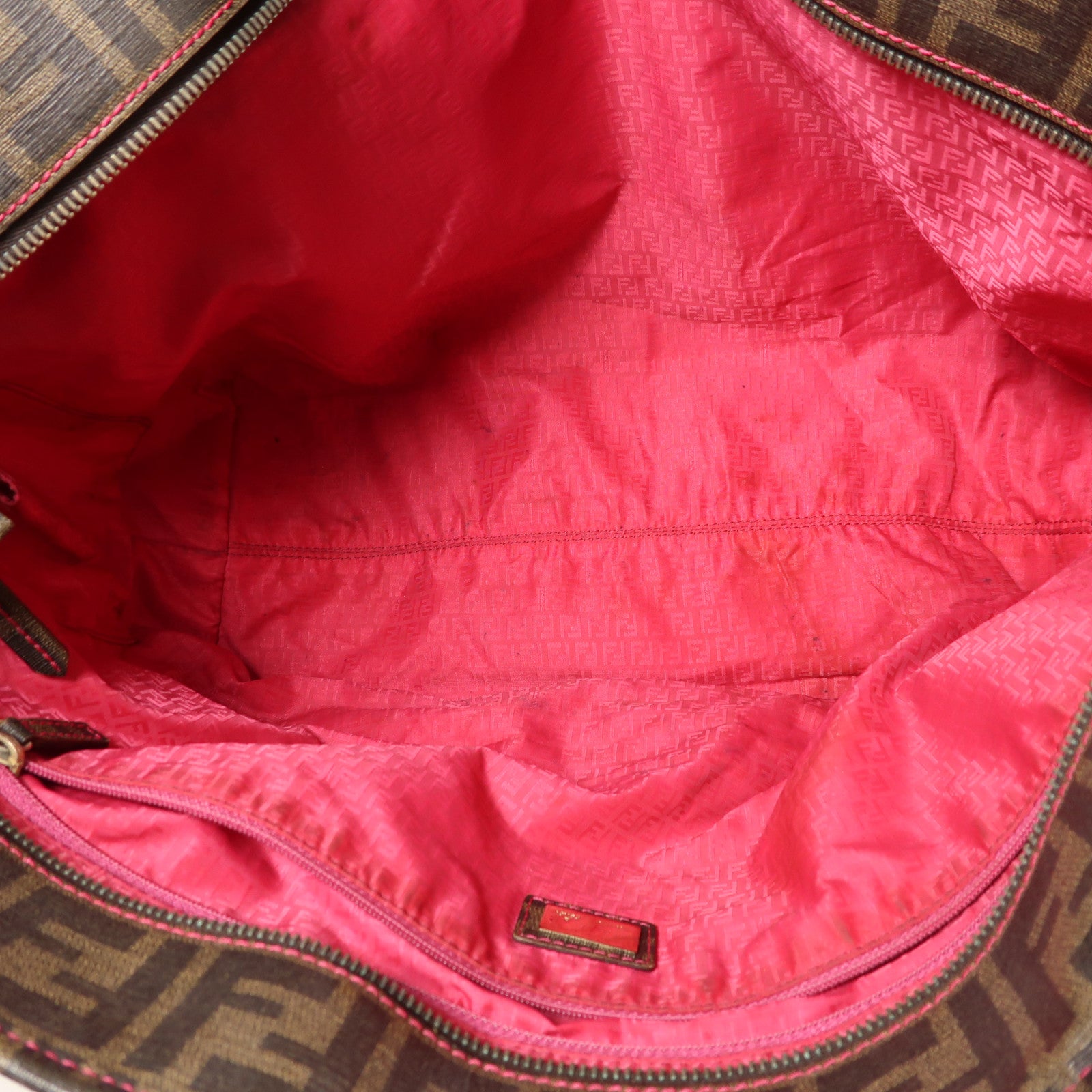 FENDI 塗層帆布Tote Bag肩背袋