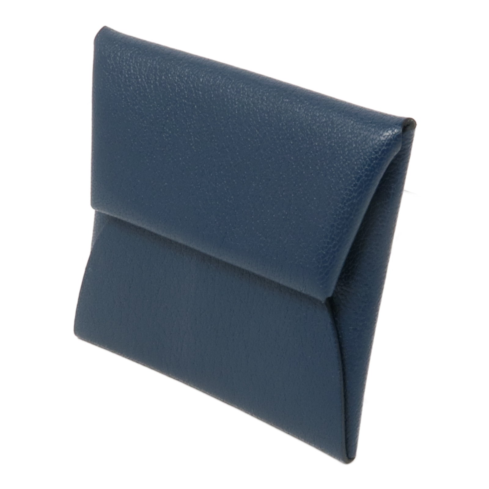 HERMES Chevre皮革Bastia Coins Case零錢包