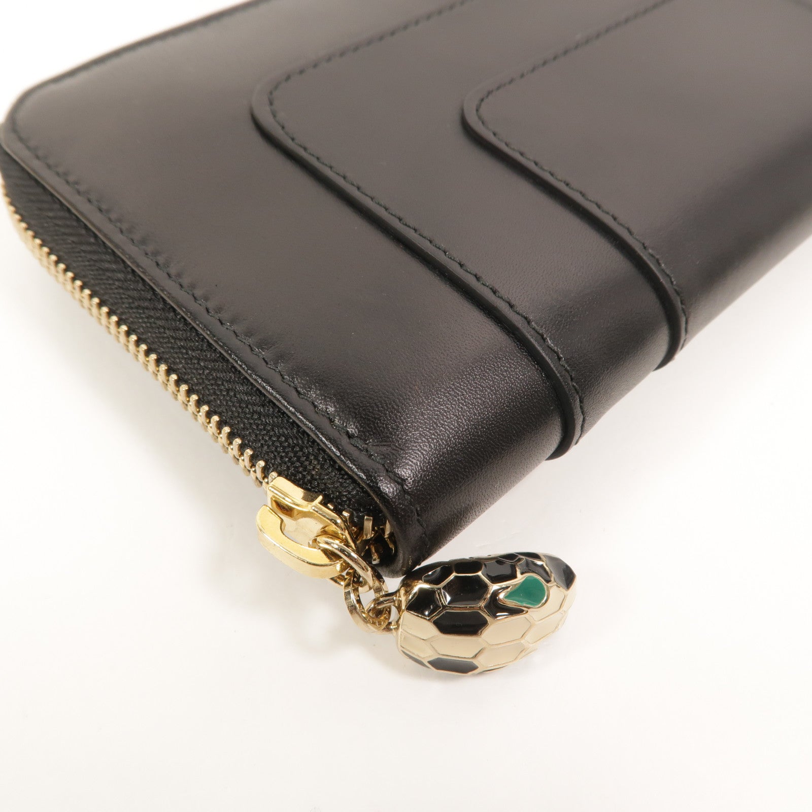BVLGARI 牛皮皮革Long Wallet長錢包