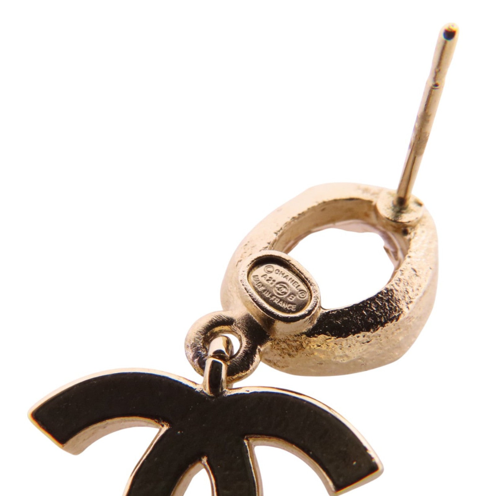 CHANEL 【激減優惠】金屬/仿珍珠/水鑽CC Earrings金扣耳環