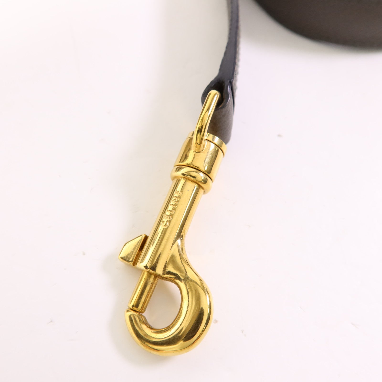 CELINE 牛皮皮革Belt Bag金扣手挽肩背兩用袋