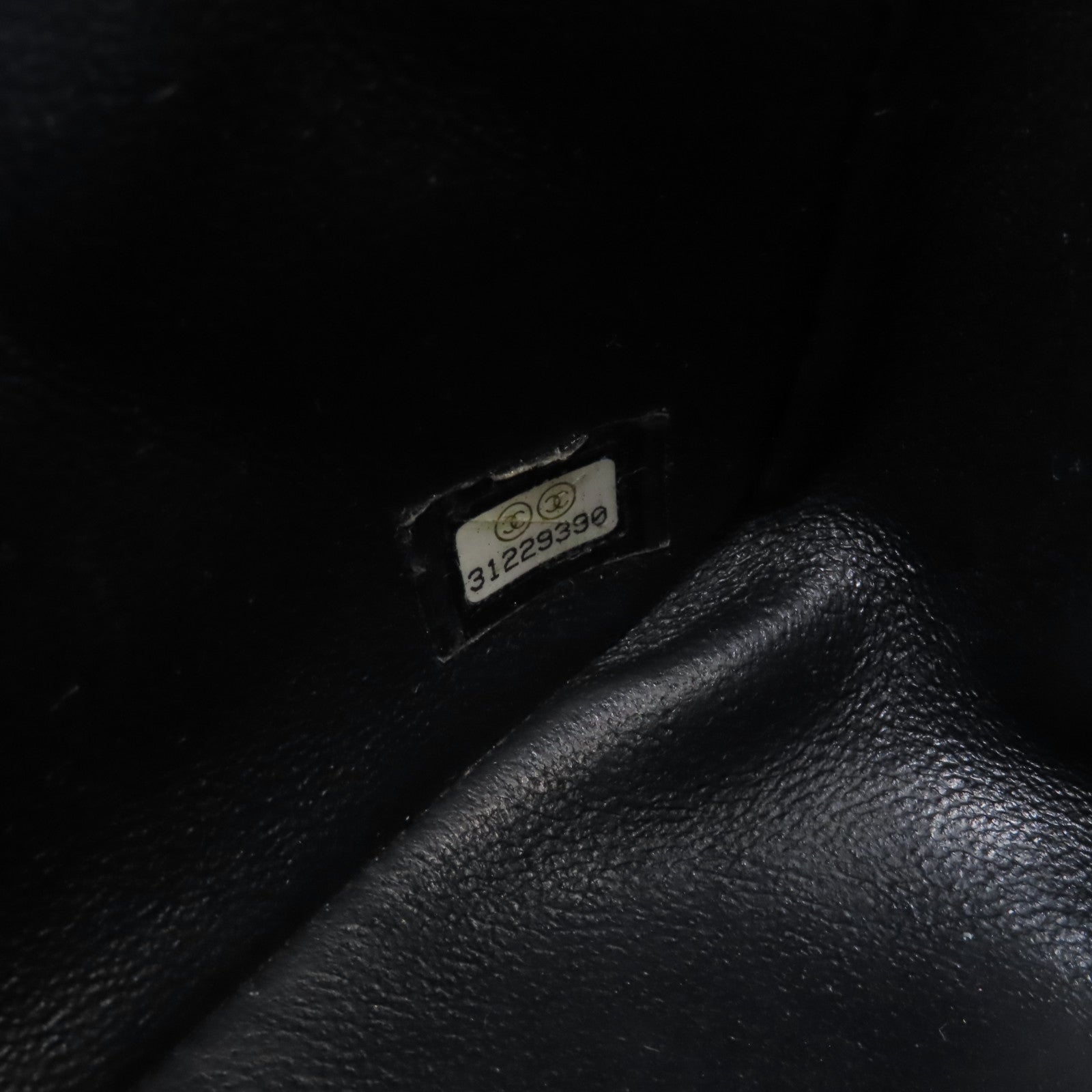 CHANEL 菱格羊皮皮革Classic Flap 17cm金扣鏈帶肩背袋黑色