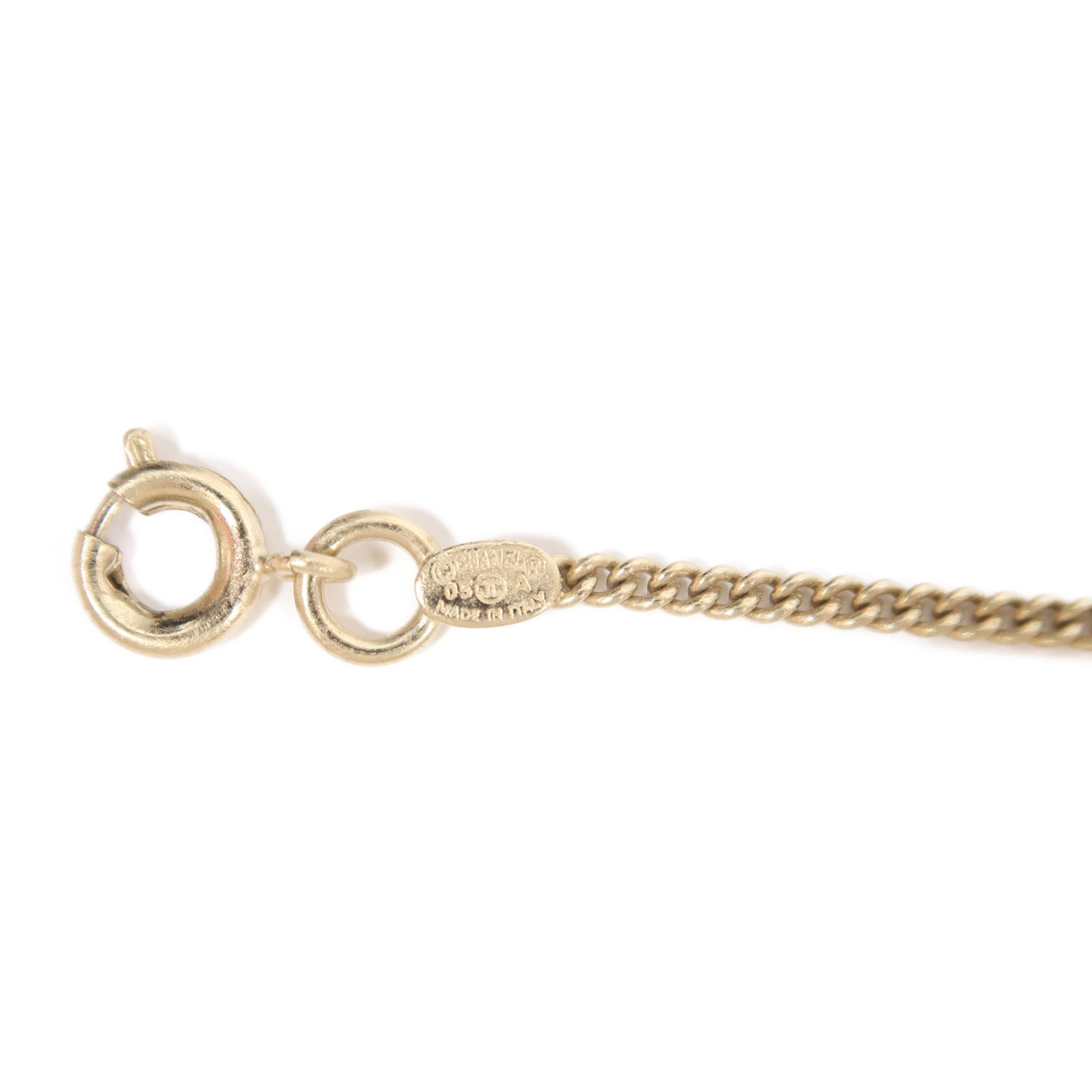 CHANEL 金屬Necklace項鍊金色