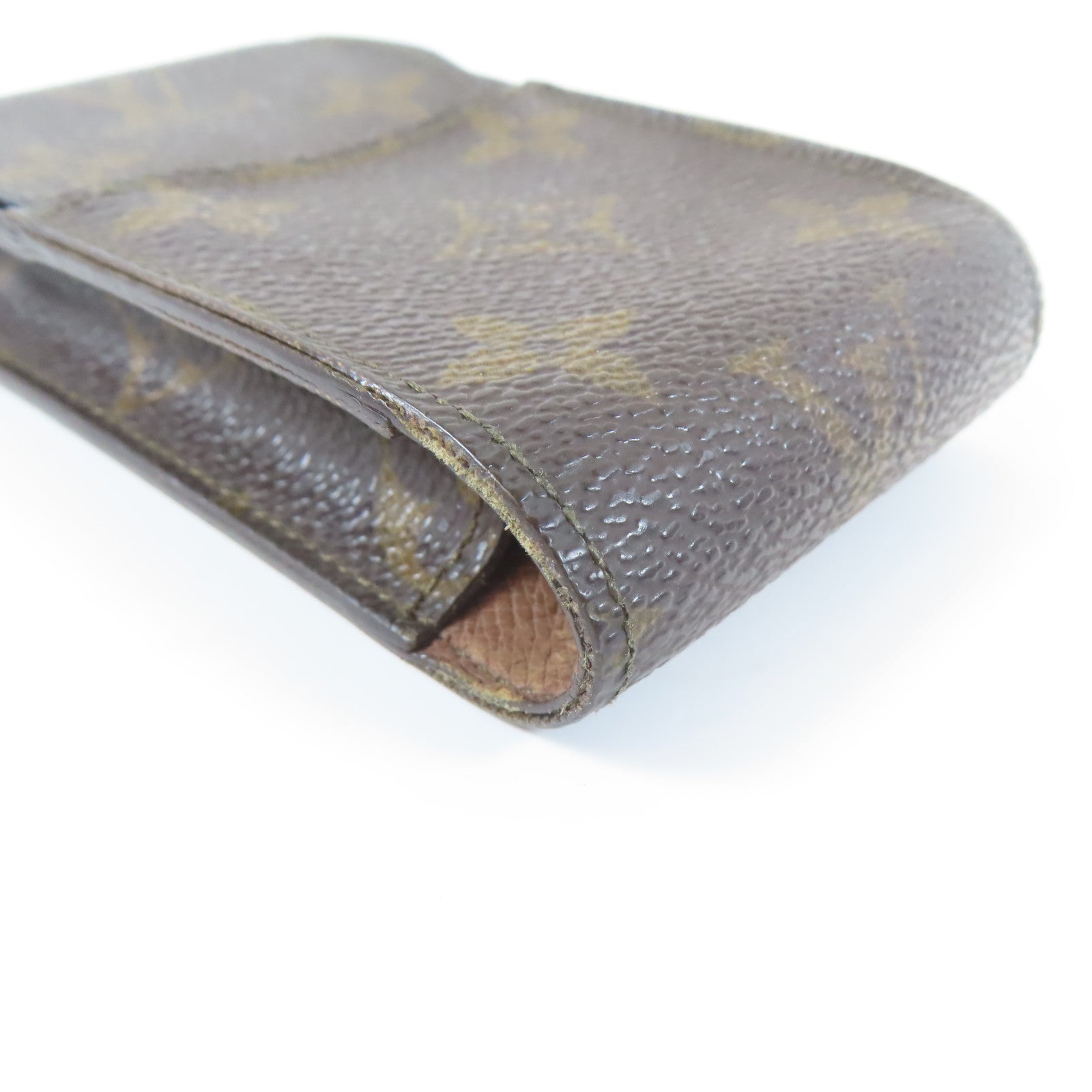 LOUIS VUITTON Monogram Cigarette Case煙盒啡色