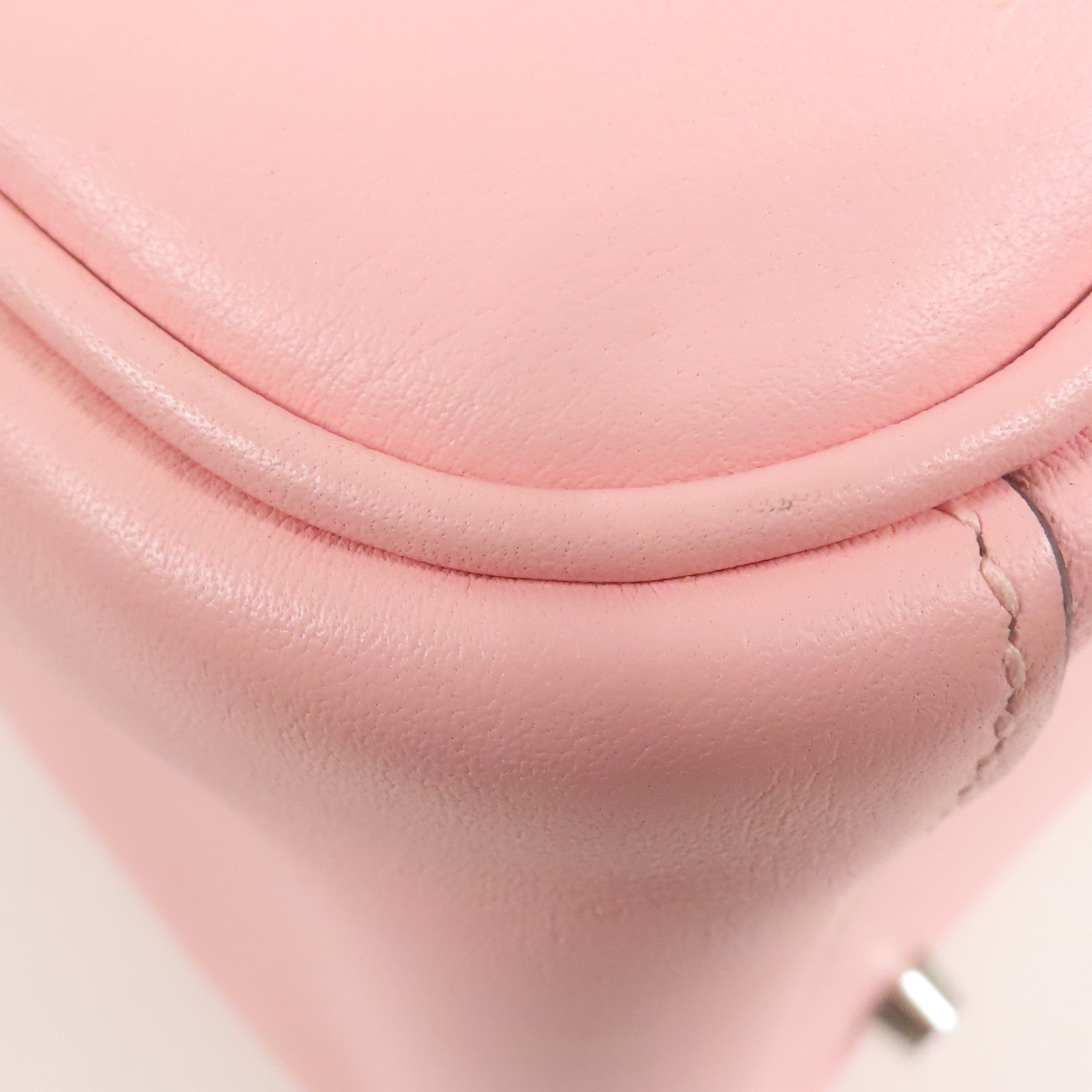 HERMES Swift皮革Lindy 30銀扣手挽肩背兩用袋Rose Sakura
