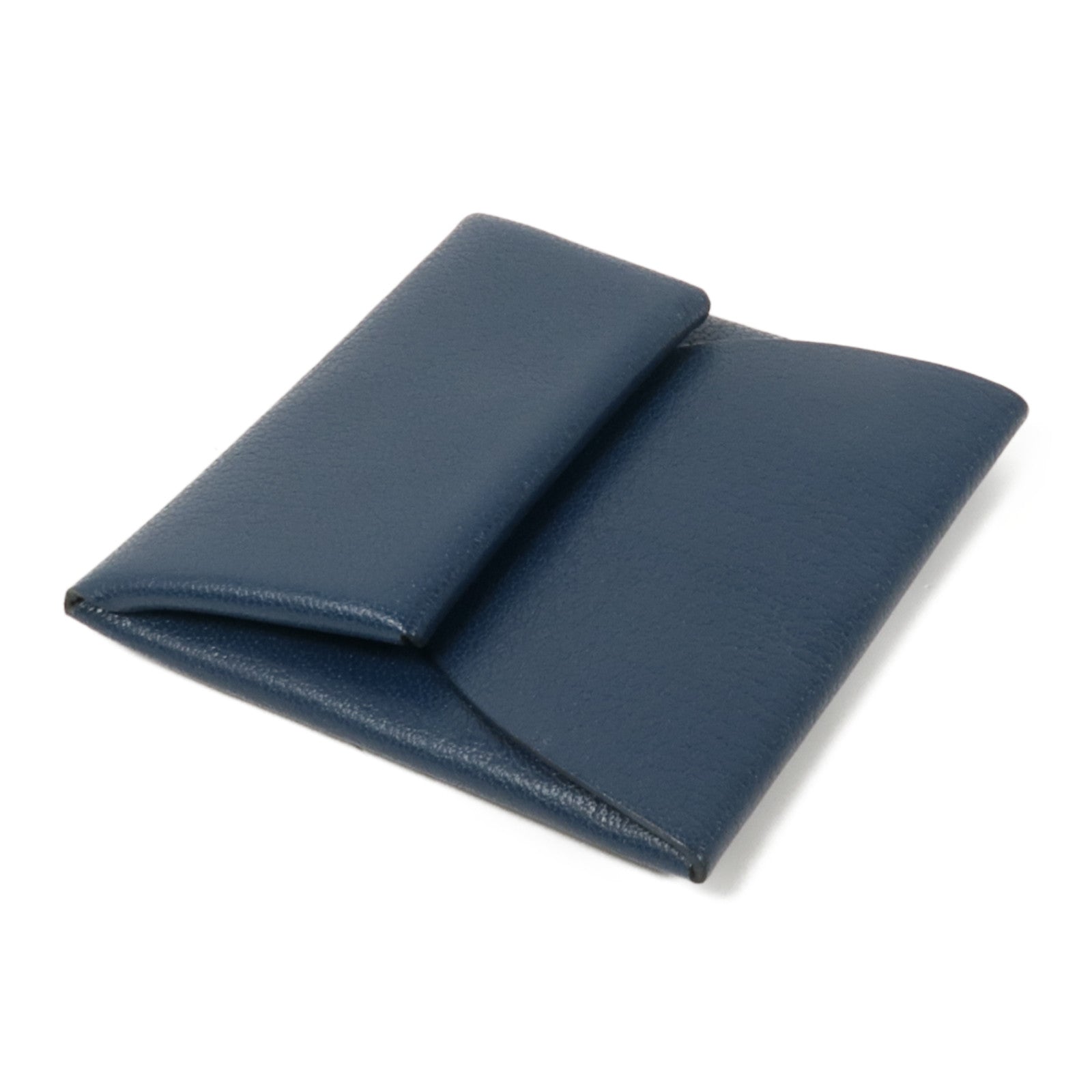 HERMES Chevre皮革Bastia Coins Case零錢包