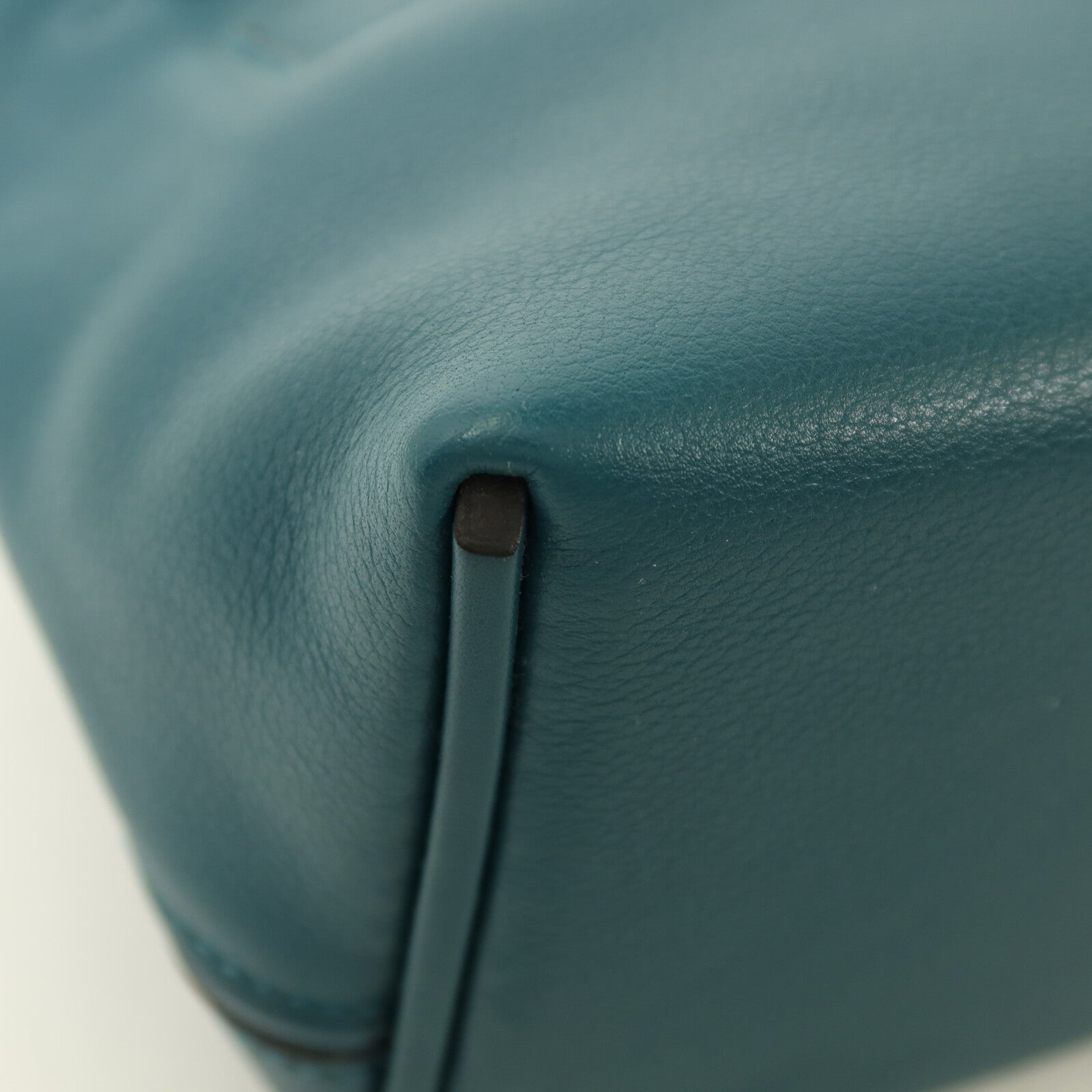 HERMES Evercolor皮革24/24 Mini金扣手挽肩背兩用袋Vert Bosphore
