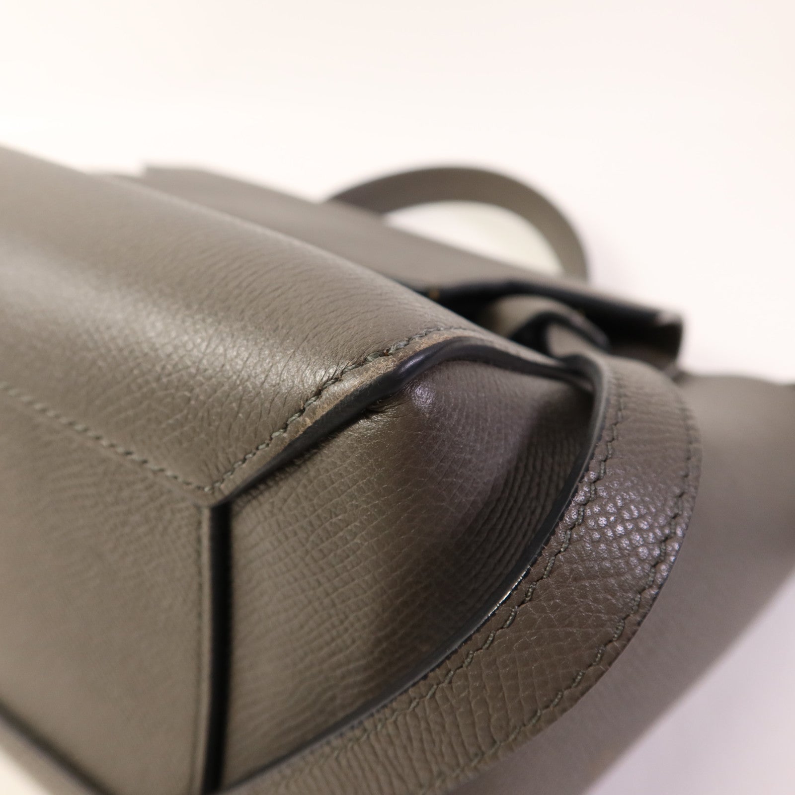 CELINE 牛皮皮革Belt Bag金扣手挽肩背兩用袋