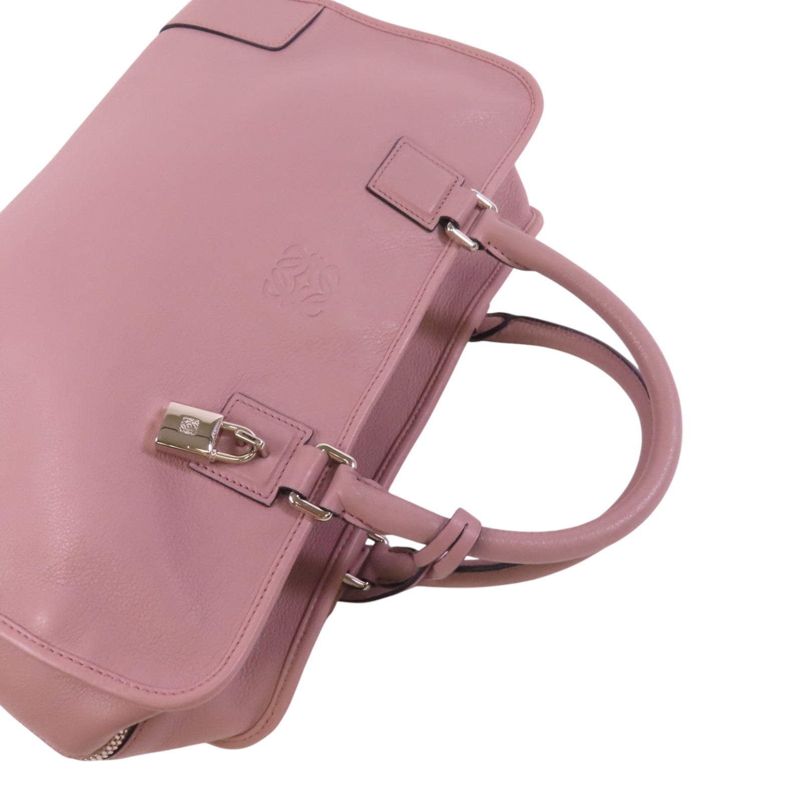 LOEWE 牛皮皮革Amazona 36銀扣肩背袋