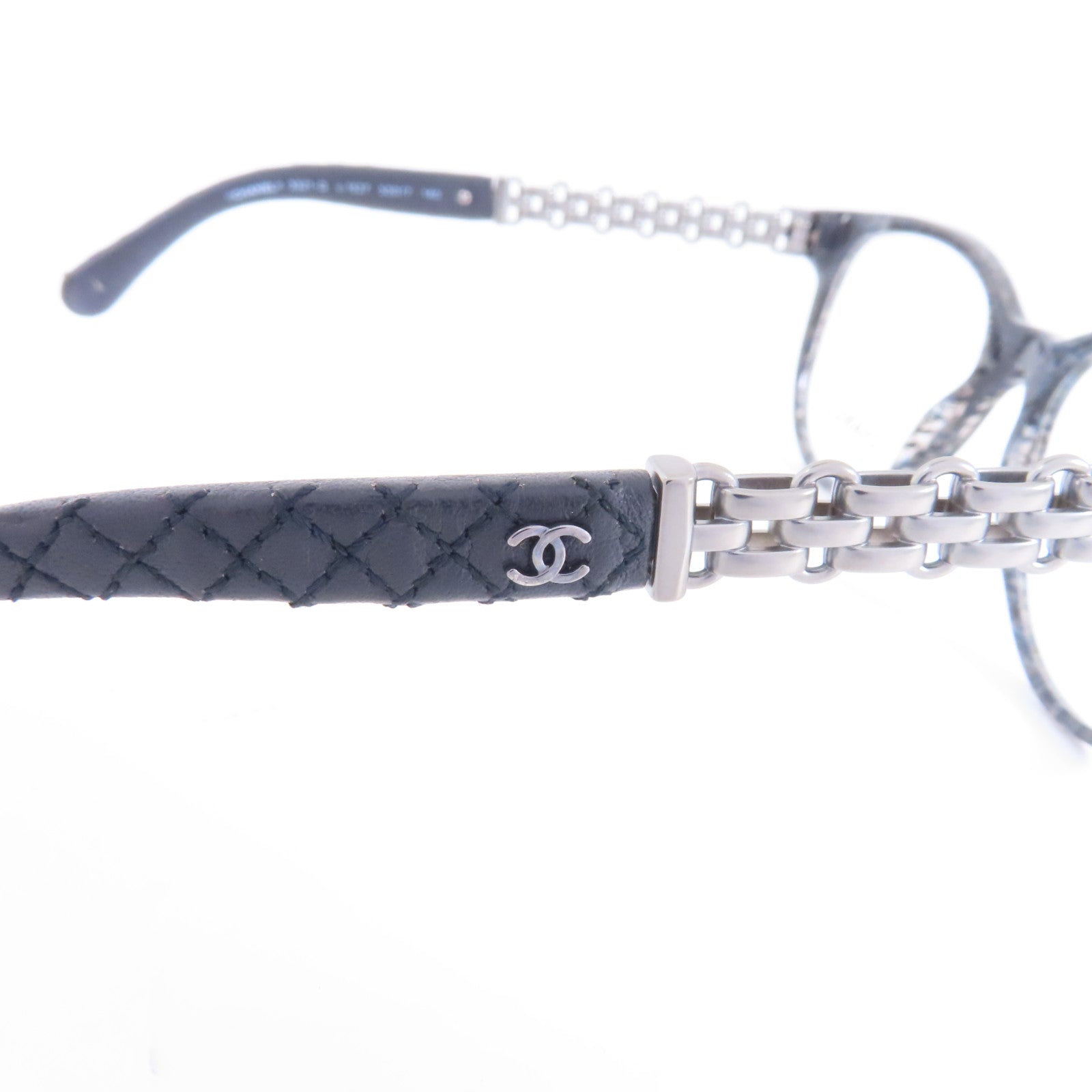 CHANEL 【激減優惠】PVC Glasses眼鏡黑色/灰色– Brand Off Hong