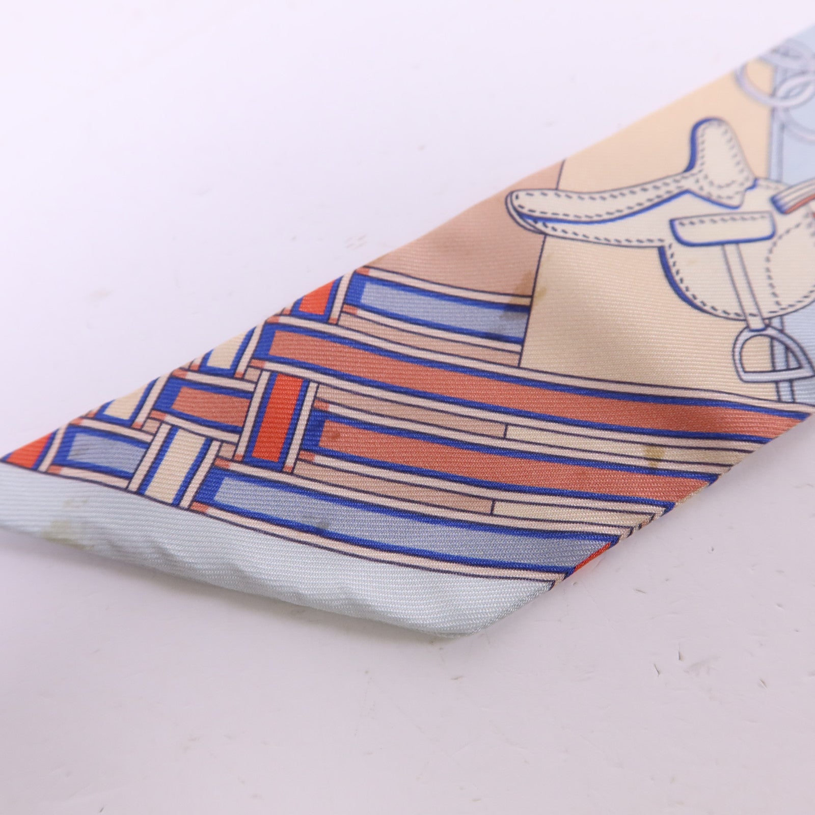 HERMES 絲質Twilly絲巾