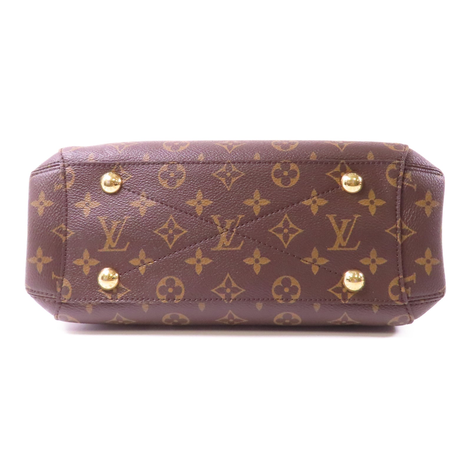 LOUIS VUITTON Monogram Montaigne金扣手挽肩背兩用袋啡色