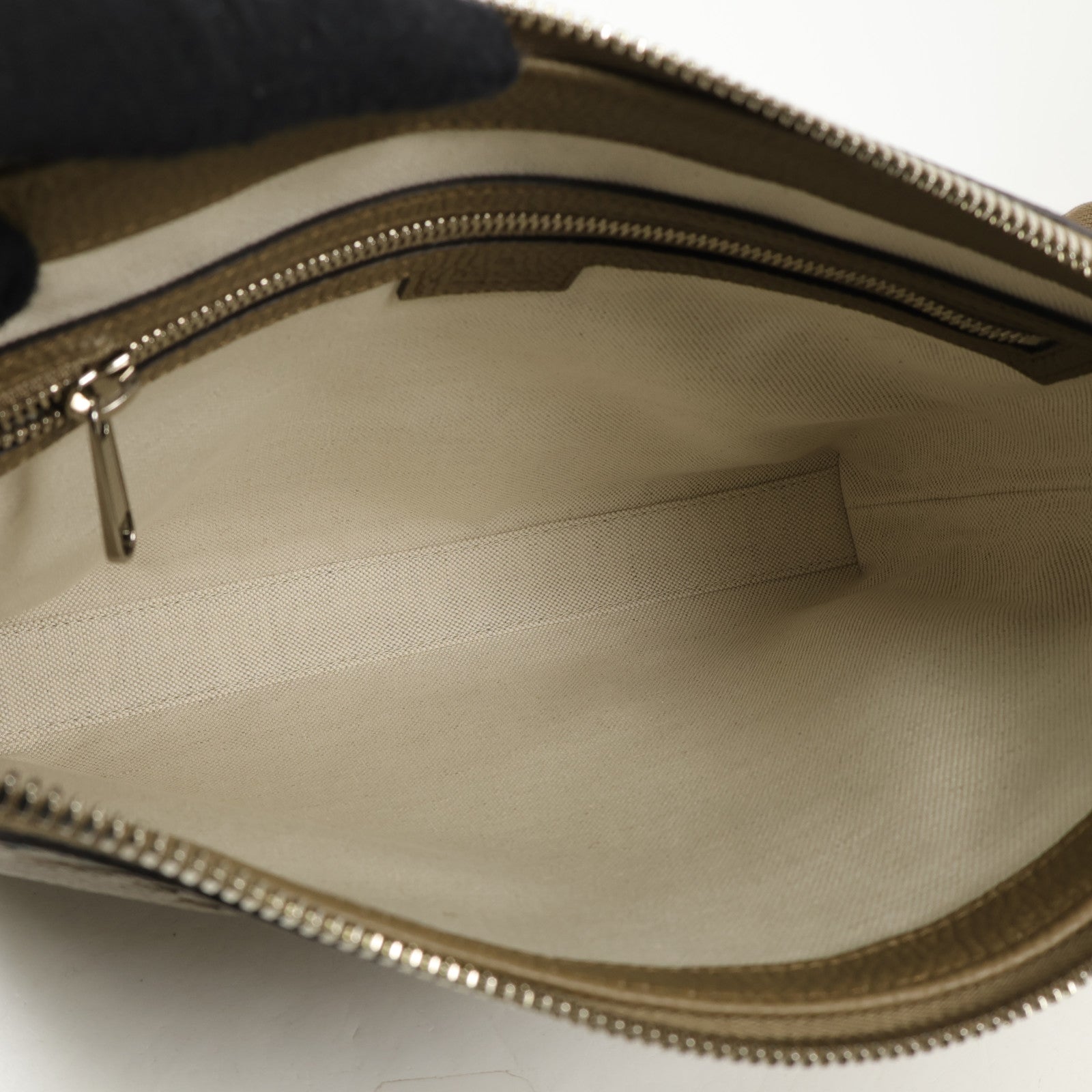 GUCCI 羊皮皮革Jumbo GG Messenger銀扣手挽肩背兩用袋