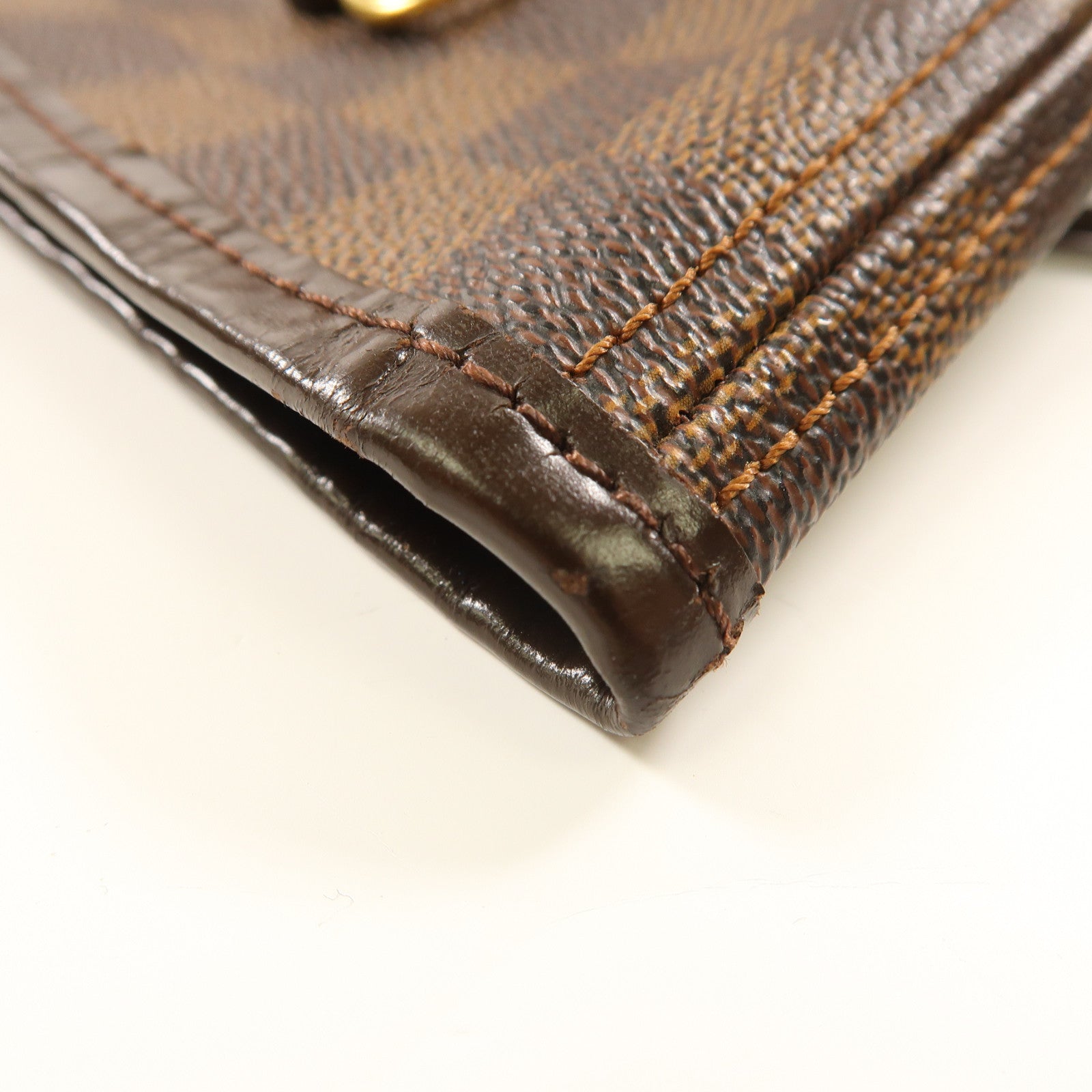 LOUIS VUITTON Damier Neverfull MM金扣肩背袋/手挽袋啡色