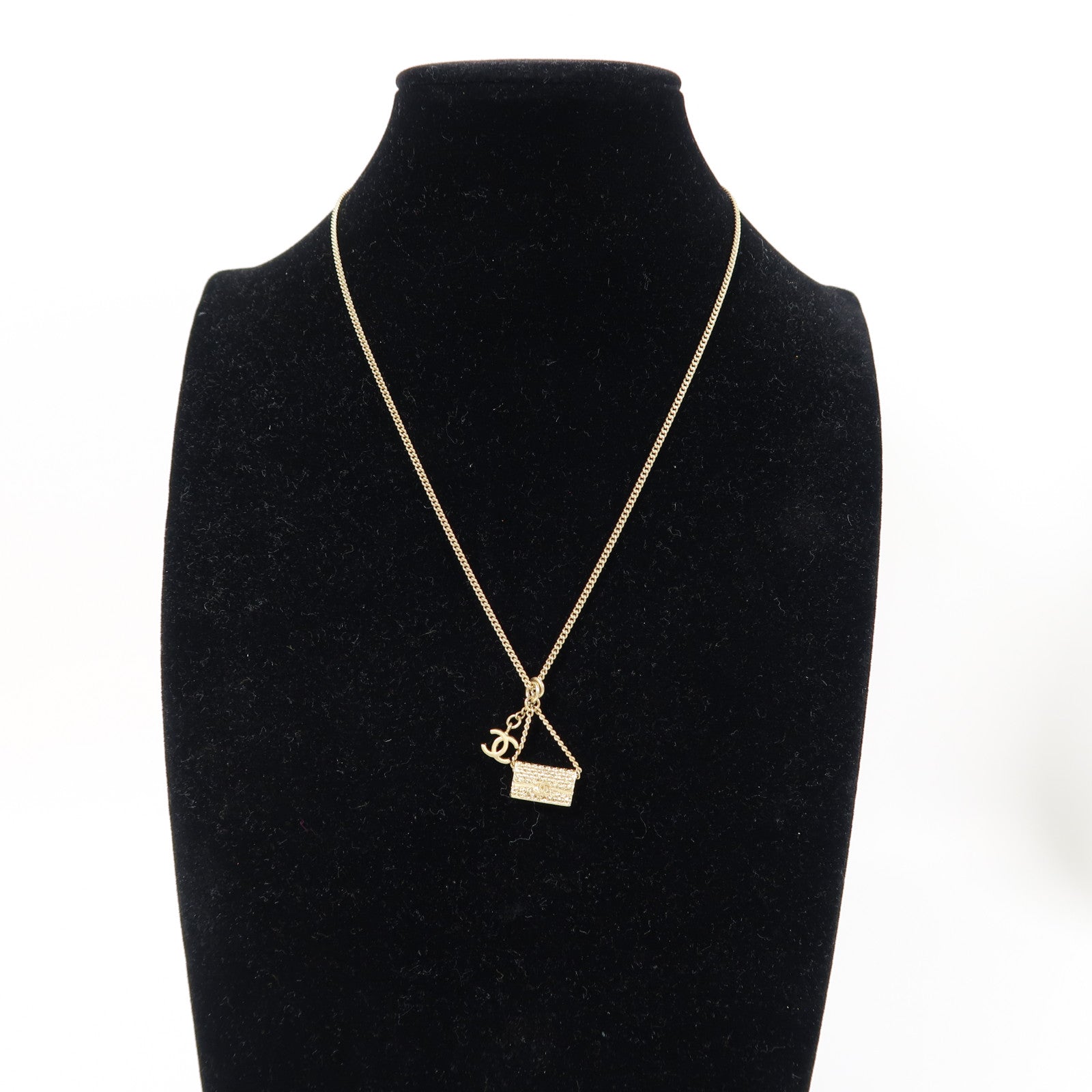 CHANEL 金屬Necklace項鍊金色