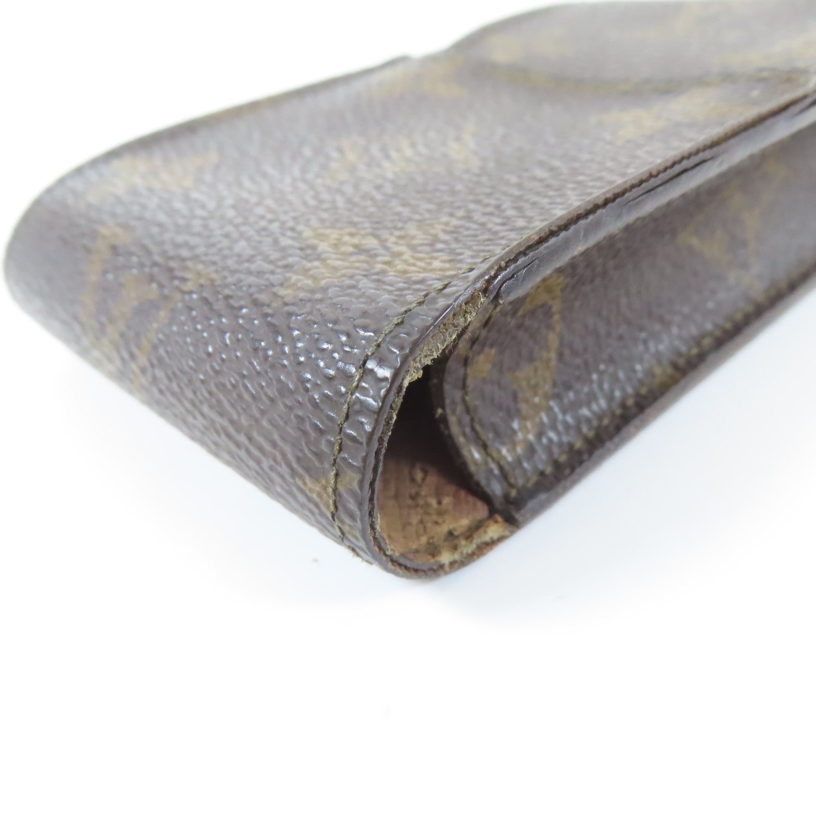 LOUIS VUITTON Monogram Cigarette Case煙盒啡色