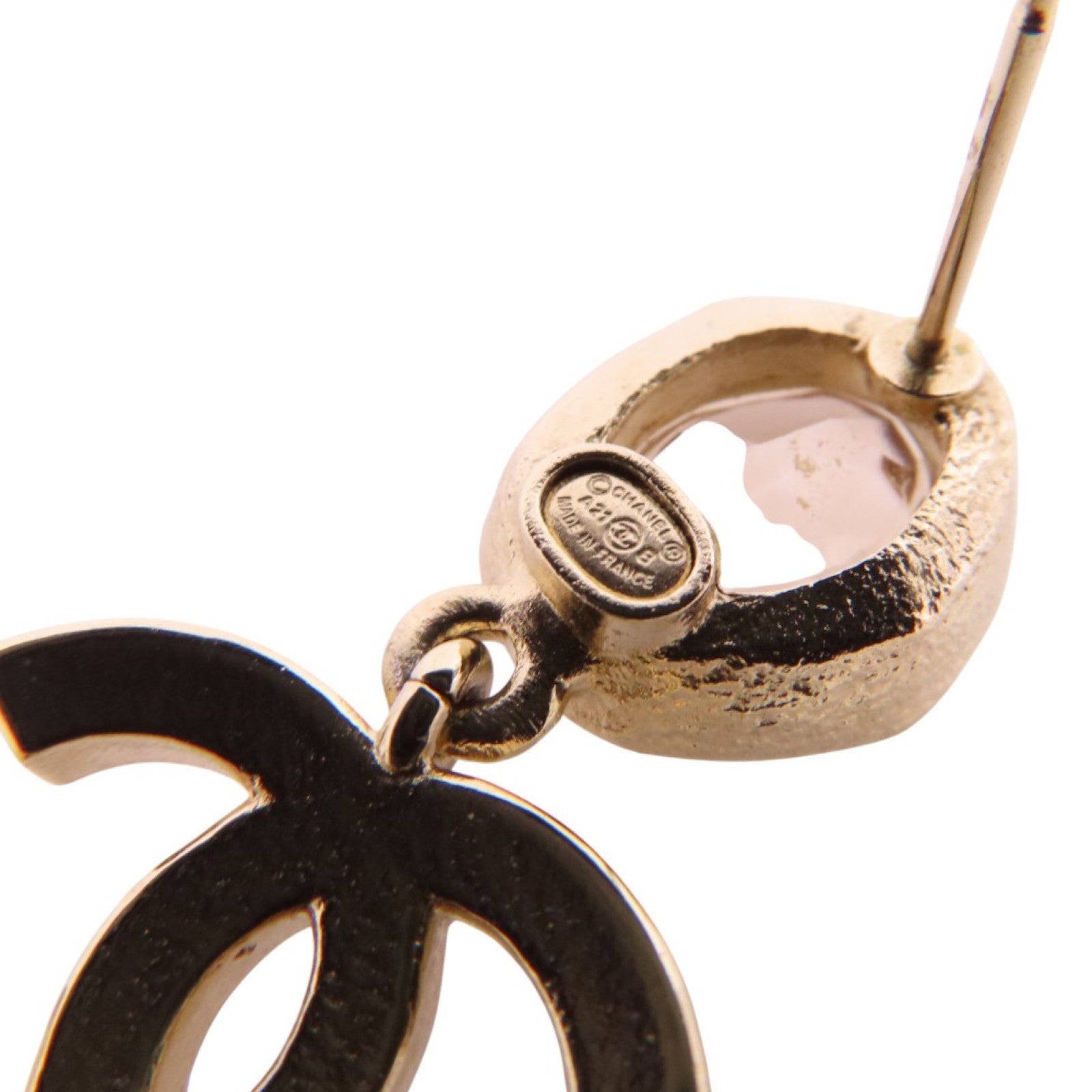 CHANEL 【激減優惠】金屬/仿珍珠/水鑽CC Earrings金扣耳環