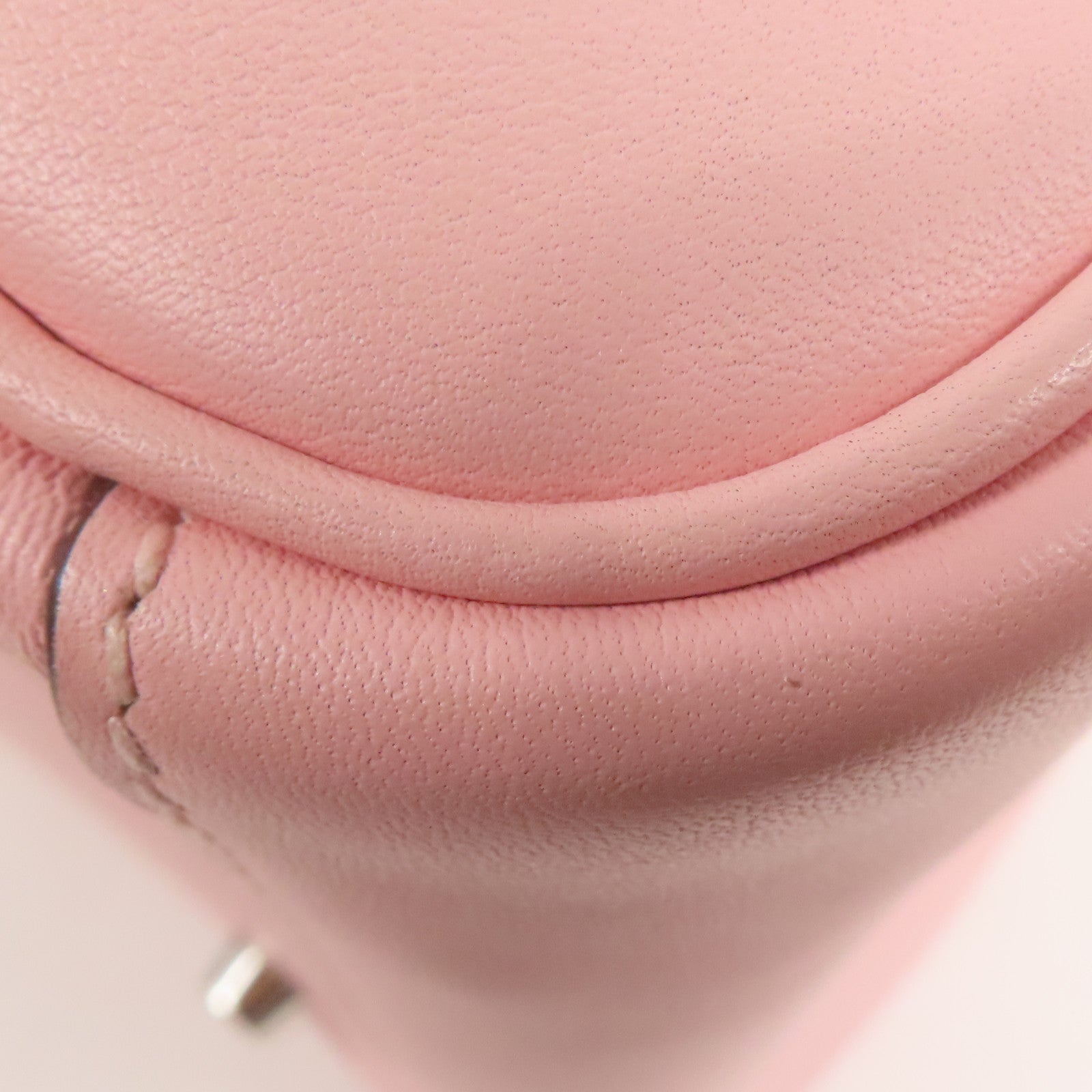 HERMES Swift皮革Lindy 30銀扣手挽肩背兩用袋Rose Sakura