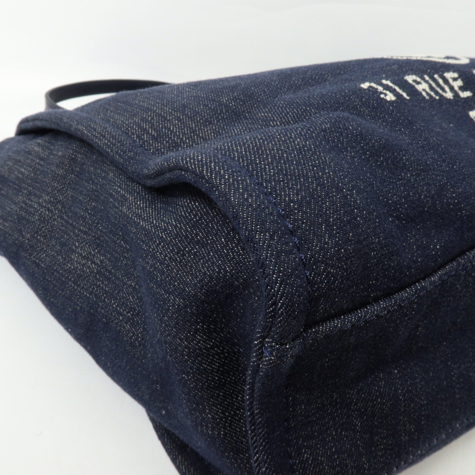 CHANEL 帆布Deauville Tote手挽袋