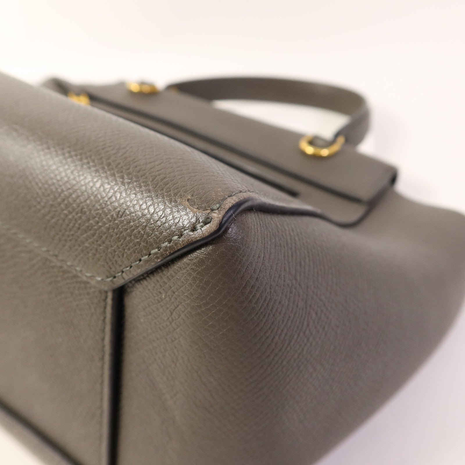 CELINE 牛皮皮革Belt Bag金扣手挽肩背兩用袋