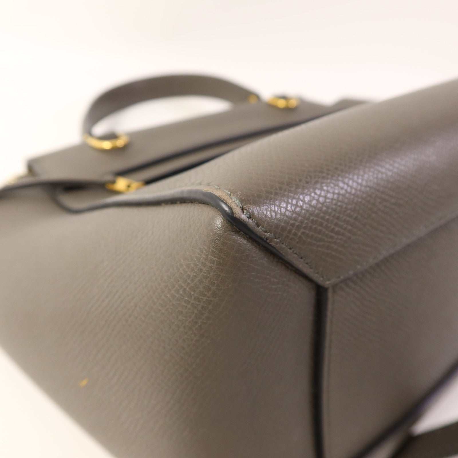 CELINE 牛皮皮革Belt Bag金扣手挽肩背兩用袋