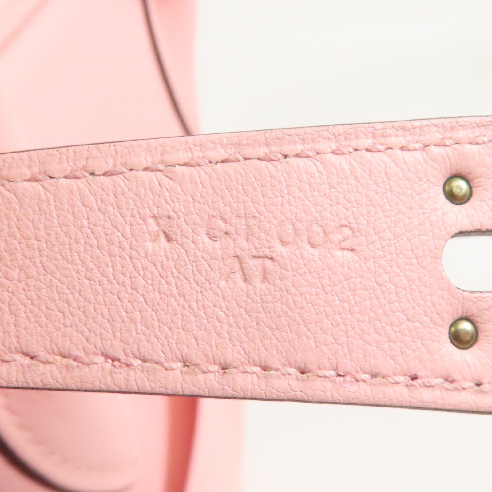 HERMES Swift皮革Lindy 30銀扣手挽肩背兩用袋Rose Sakura