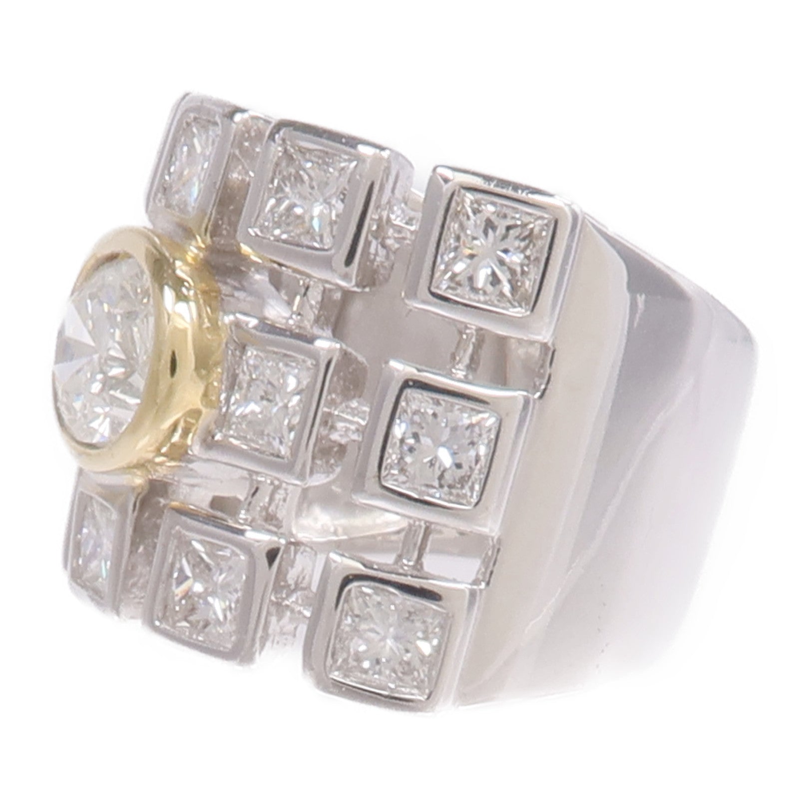 JEWELRY 18K白金/黃金Diamond Ring鑽石戒指