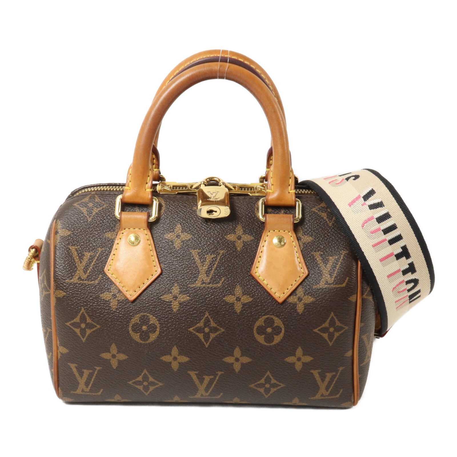 LOUIS VUITTON Monogram Speedy Bandouliere 20手挽肩背兩用袋