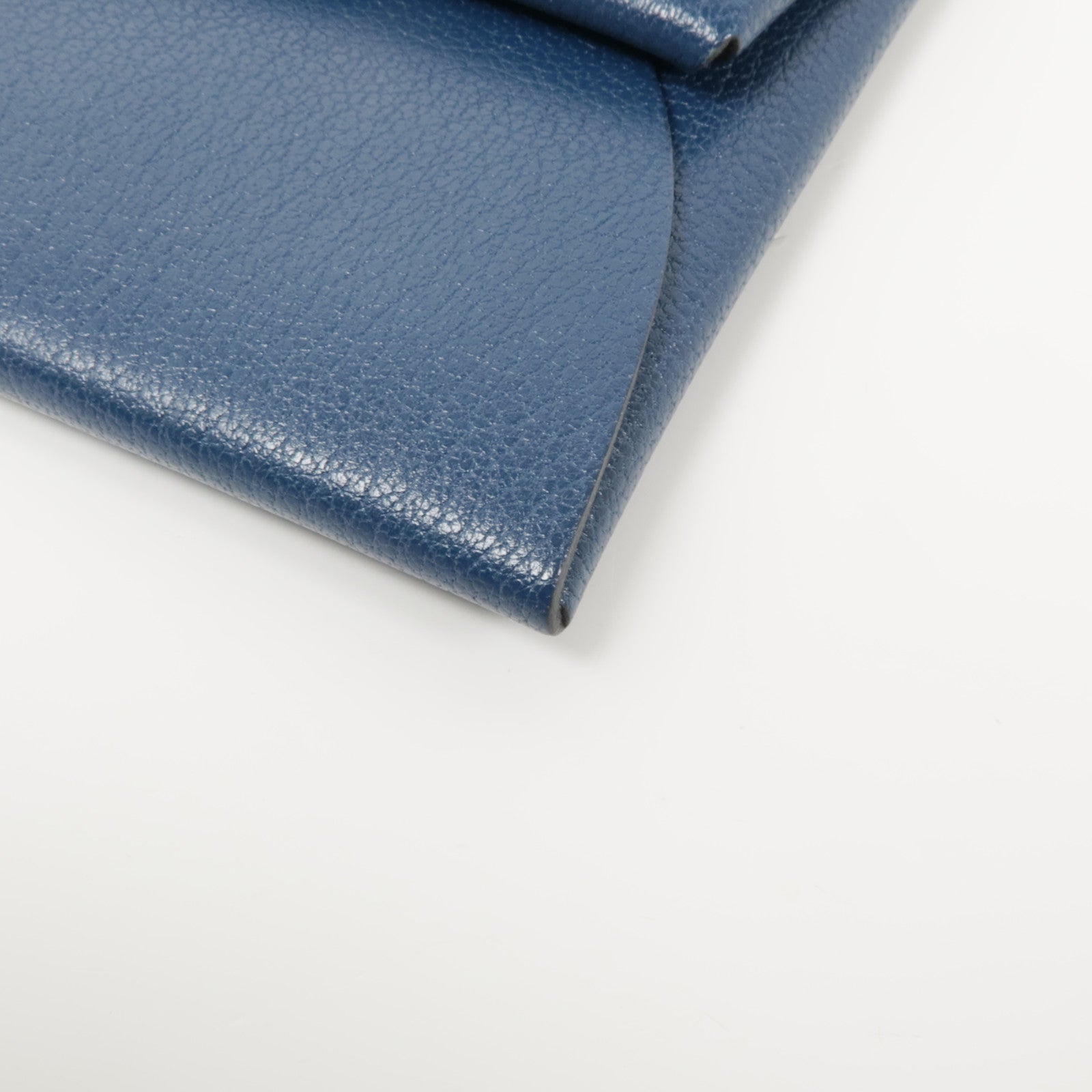 HERMES Chevre皮革Bastia Coins Case零錢包