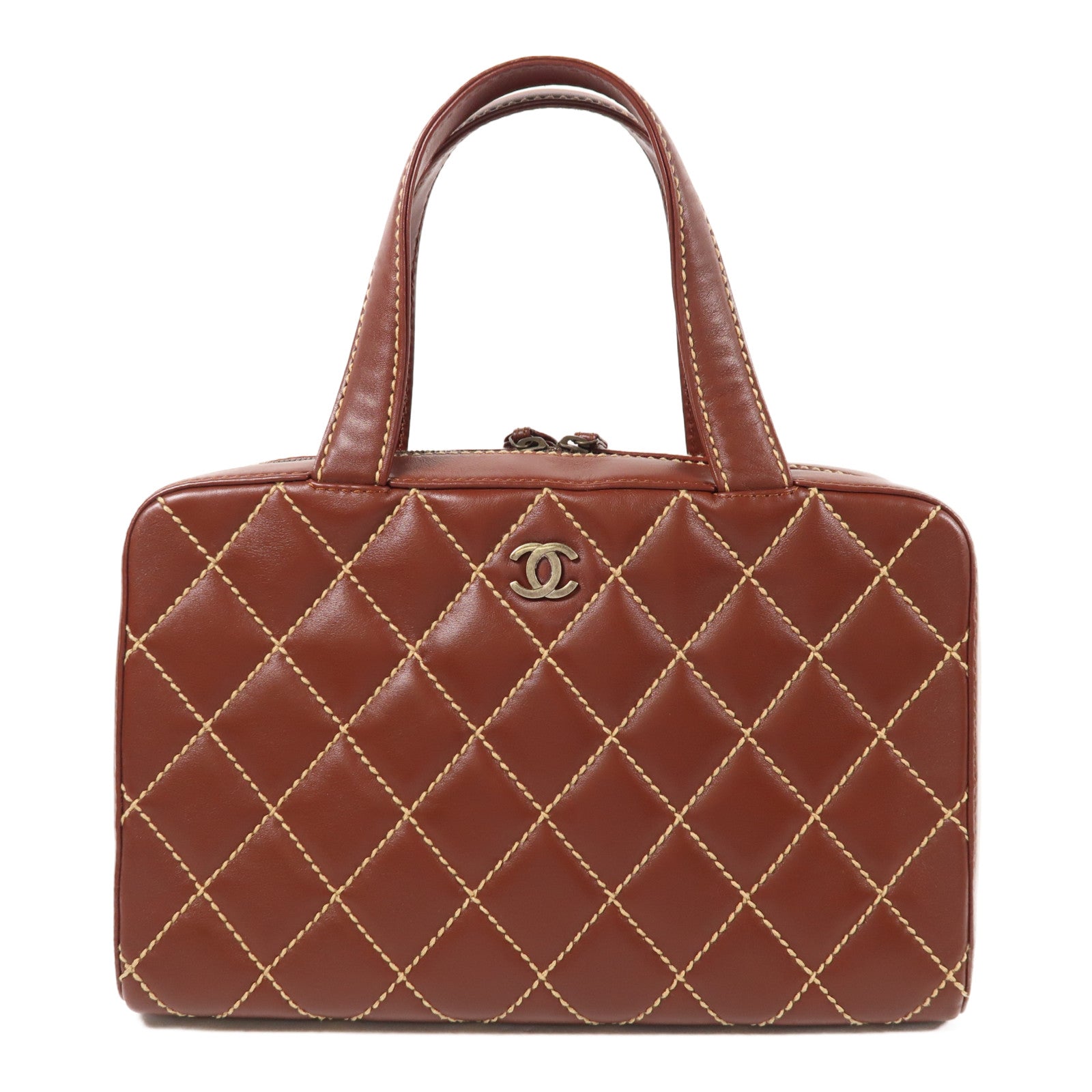 CHANEL 牛皮皮革Hand Bag手挽袋