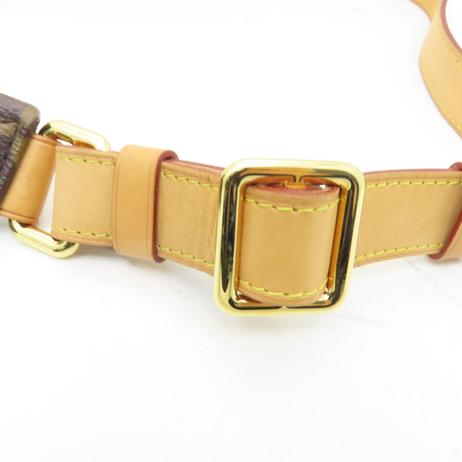 LOUIS VUITTON Monogram Waist Bag金扣腰包棕色