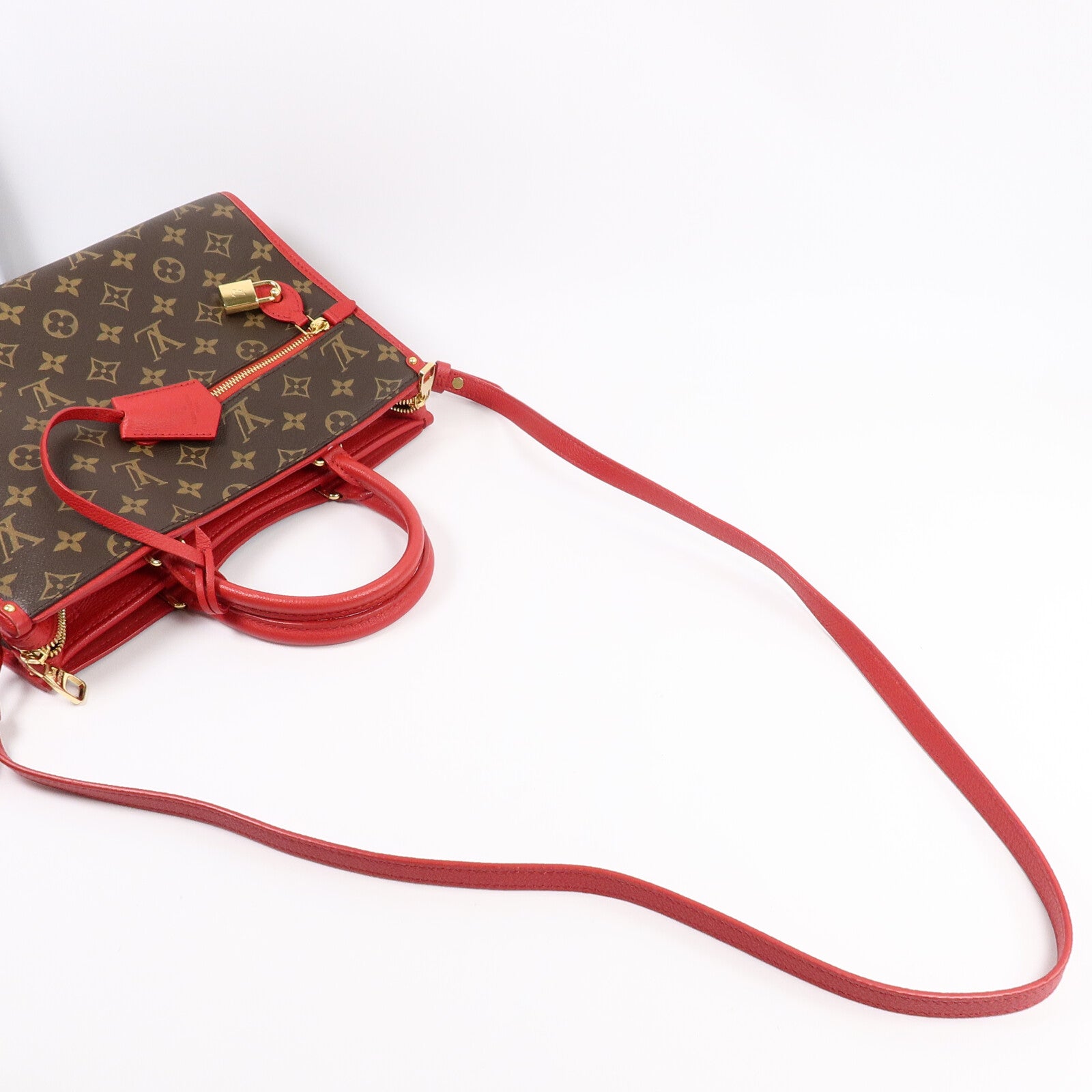 LOUIS VUITTON Monogram Popincourt PM手挽肩背兩用袋