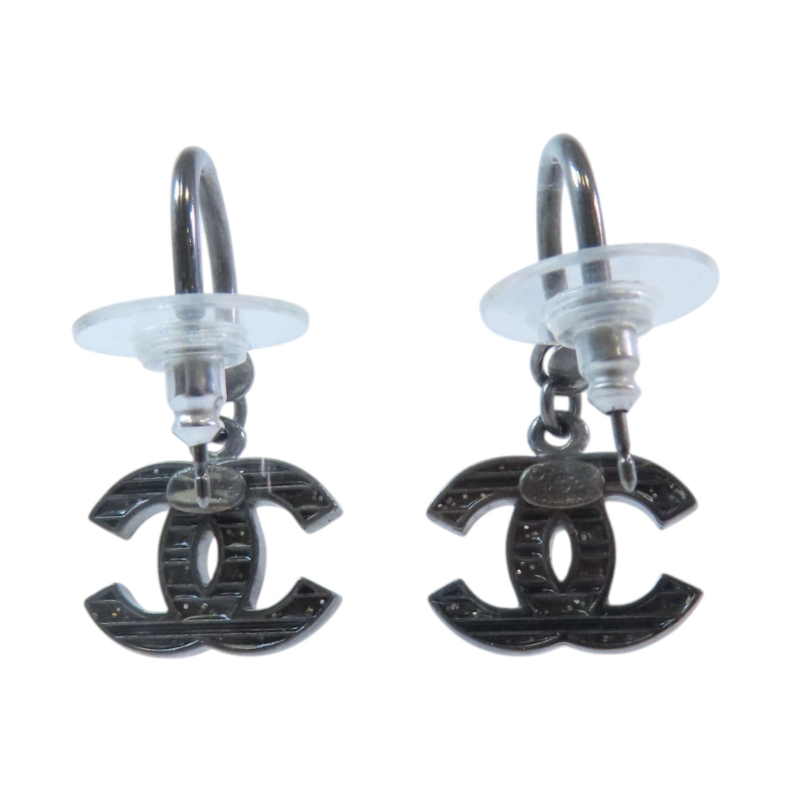 CHANEL 金屬CC Earrings耳環