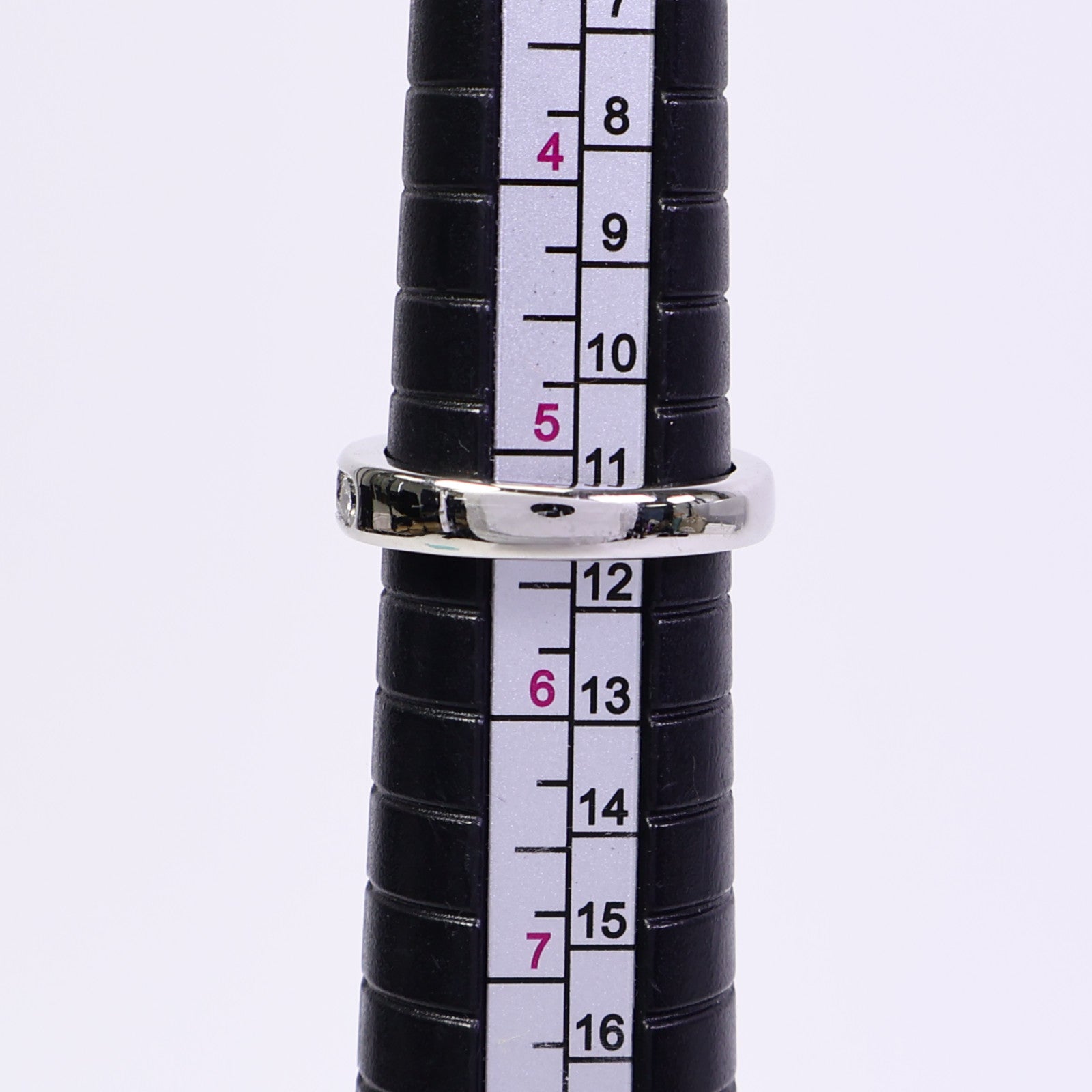 TIFFANY＆CO PT950白金Setting Wedding Band Diamond Half鑽石戒指