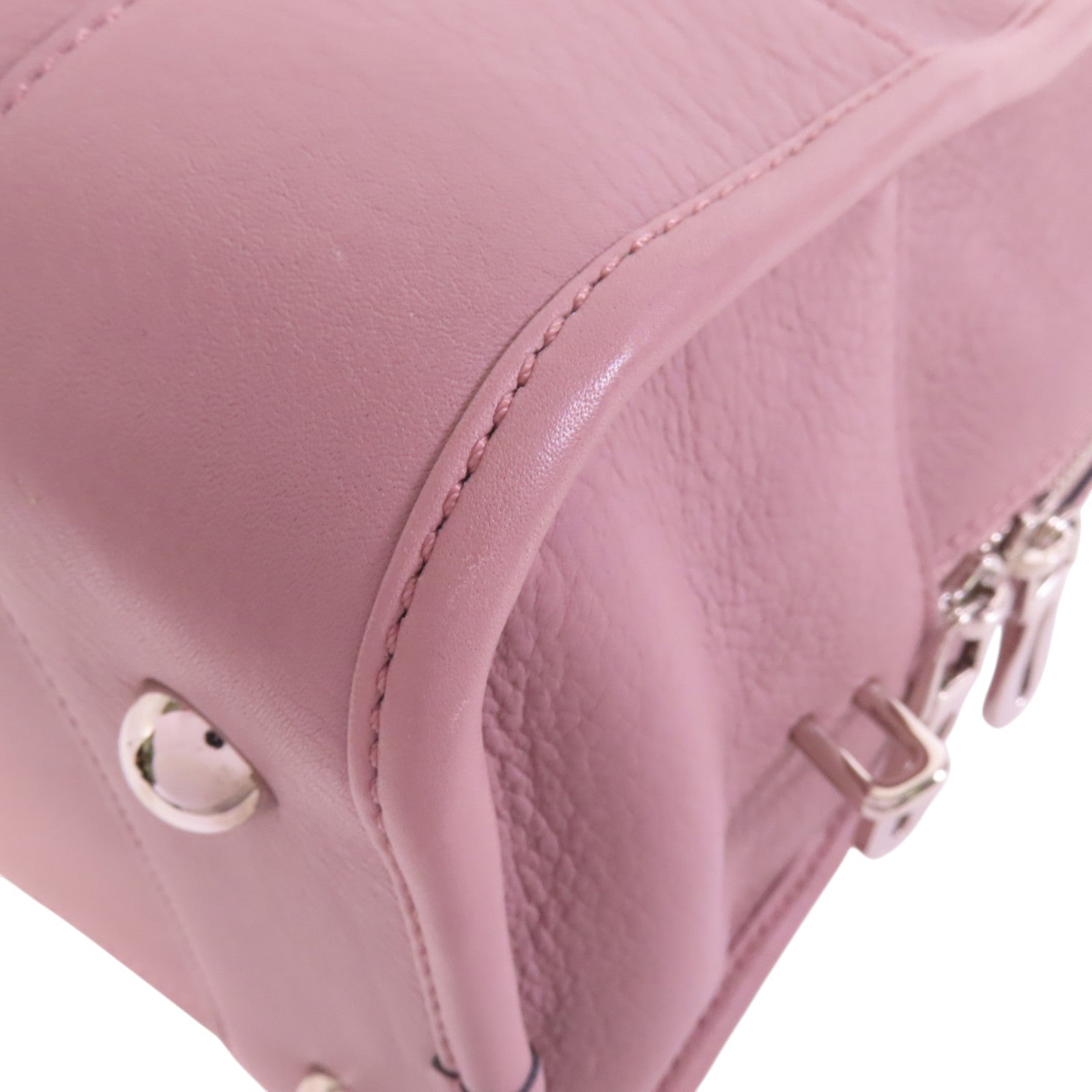 LOEWE 牛皮皮革Amazona 36銀扣肩背袋