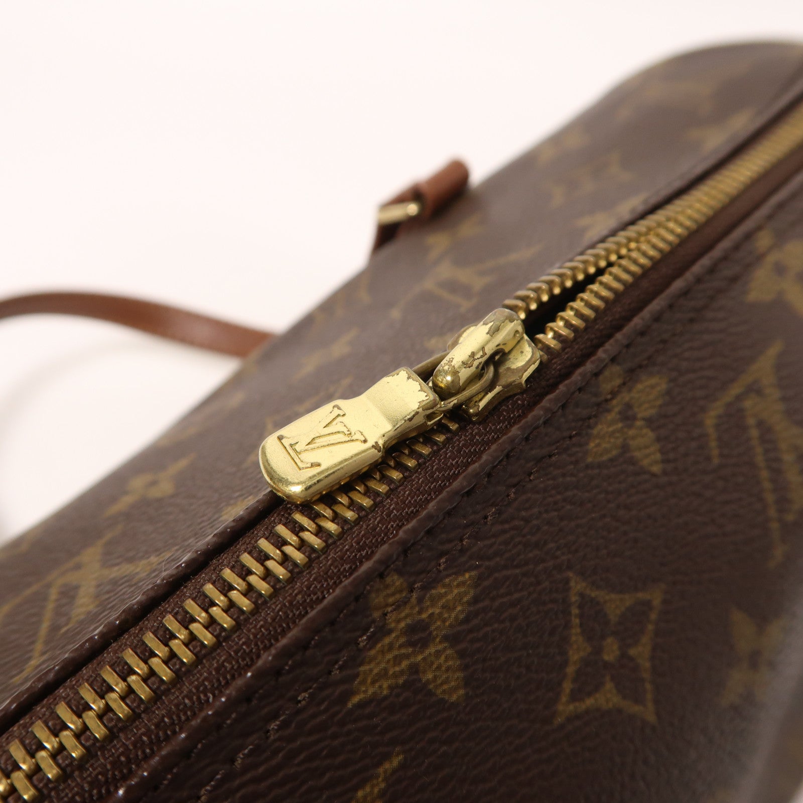 LOUIS VUITTON Monogram Papillon 30金扣手挽袋