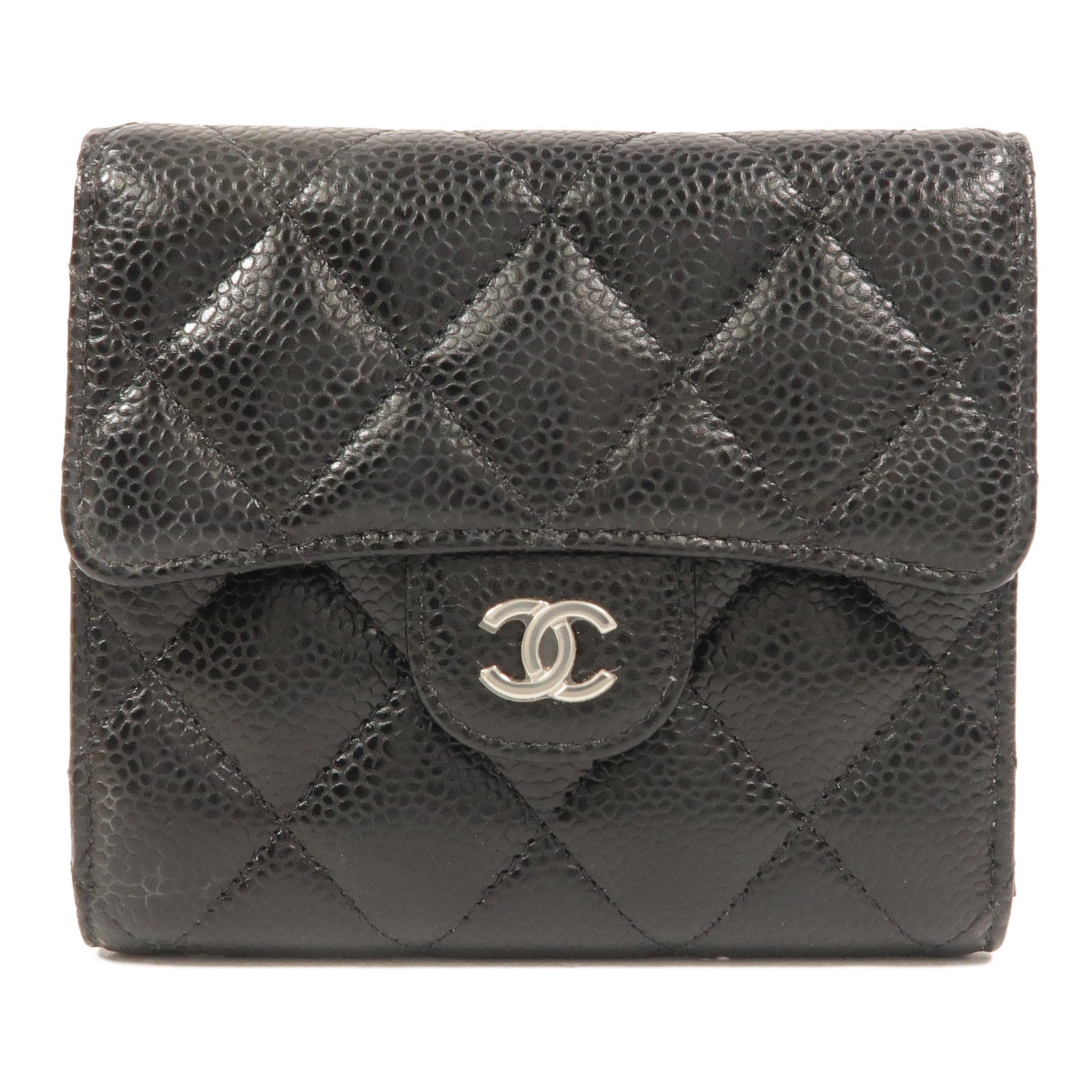 CHANEL 牛皮皮革Classic Small Flap Wallet錢包